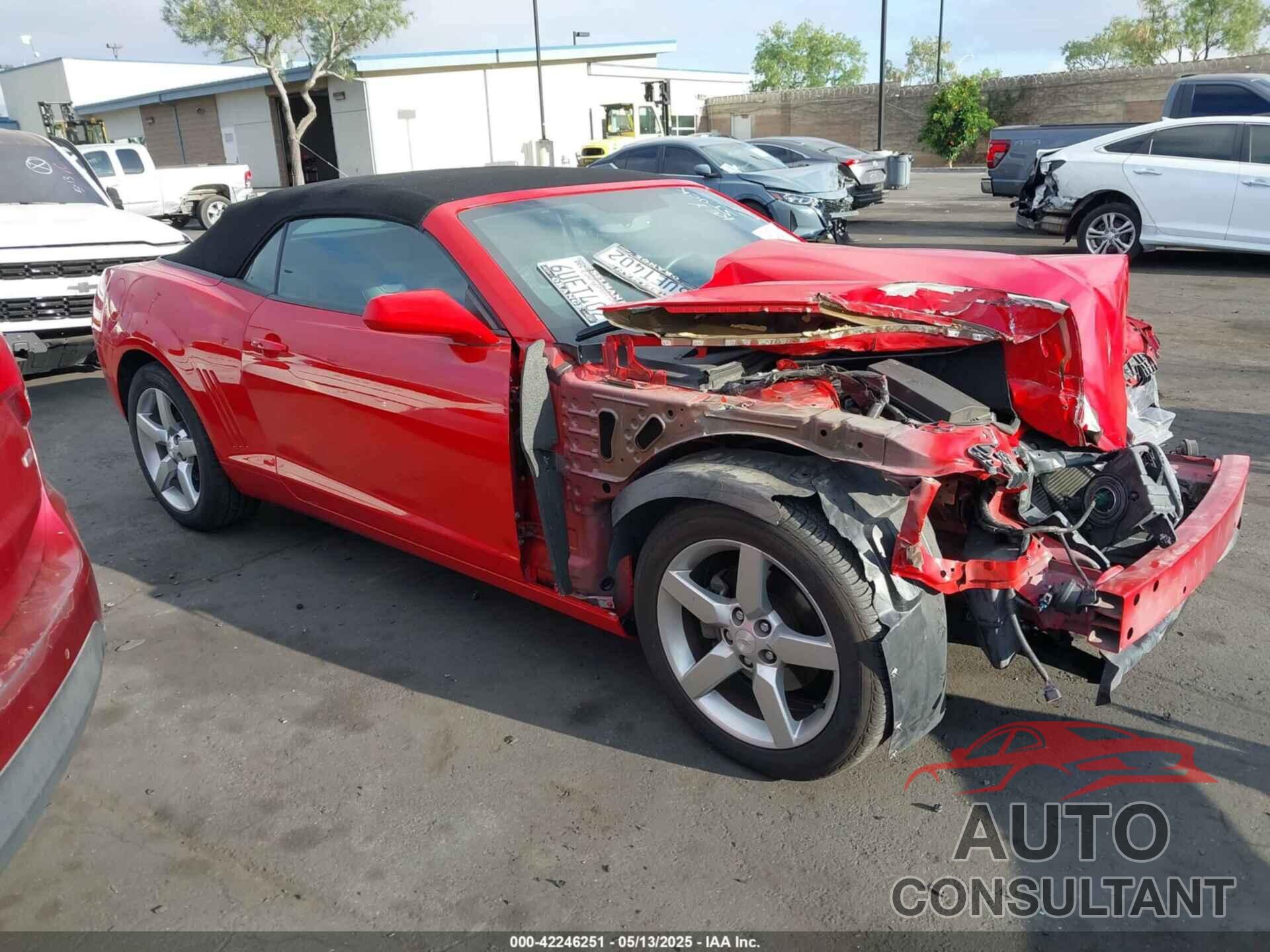 CHEVROLET CAMARO 2011 - 2G1FC3DD6B9212094