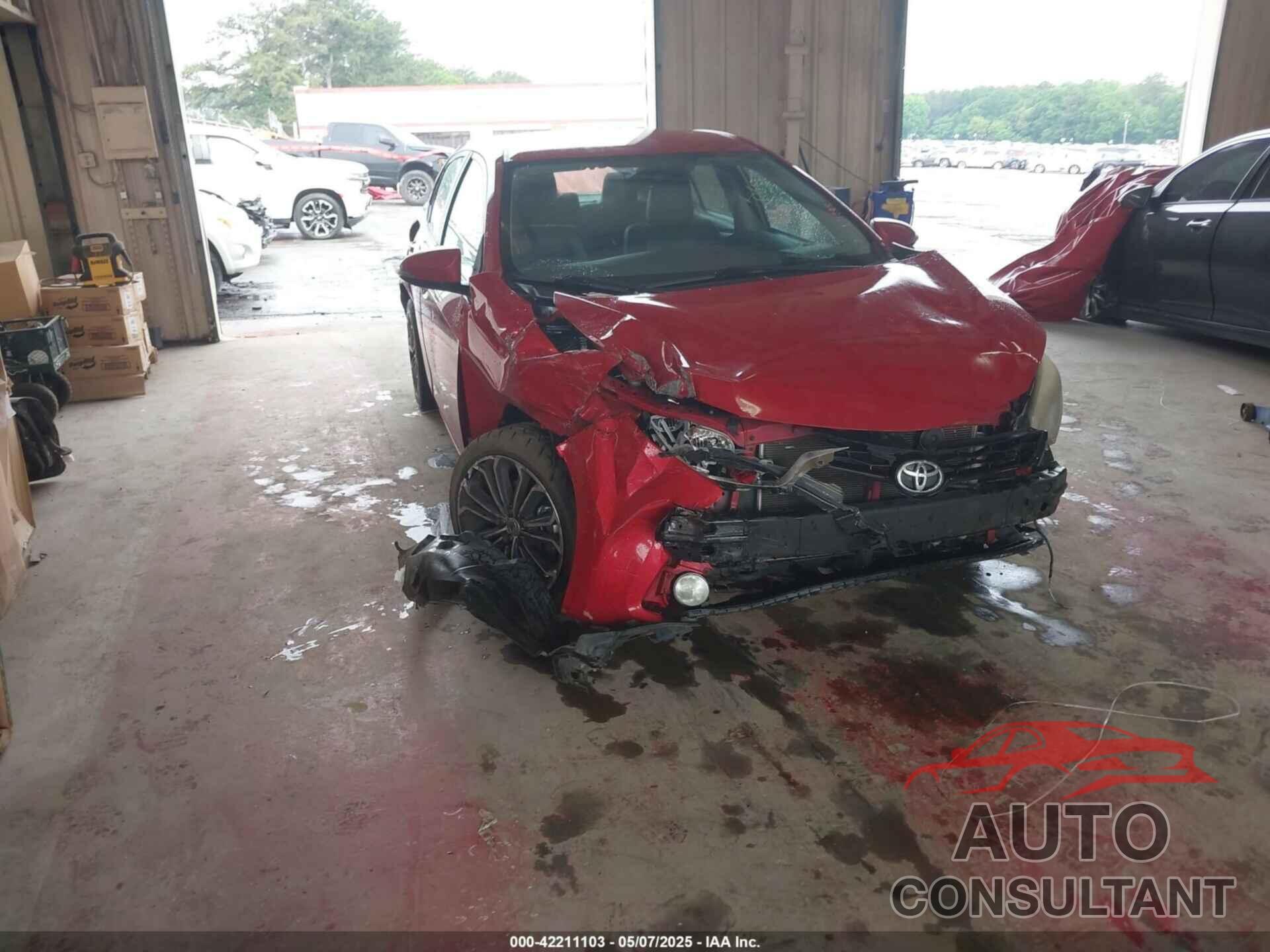 TOYOTA COROLLA 2016 - 2T1BURHE1GC581865