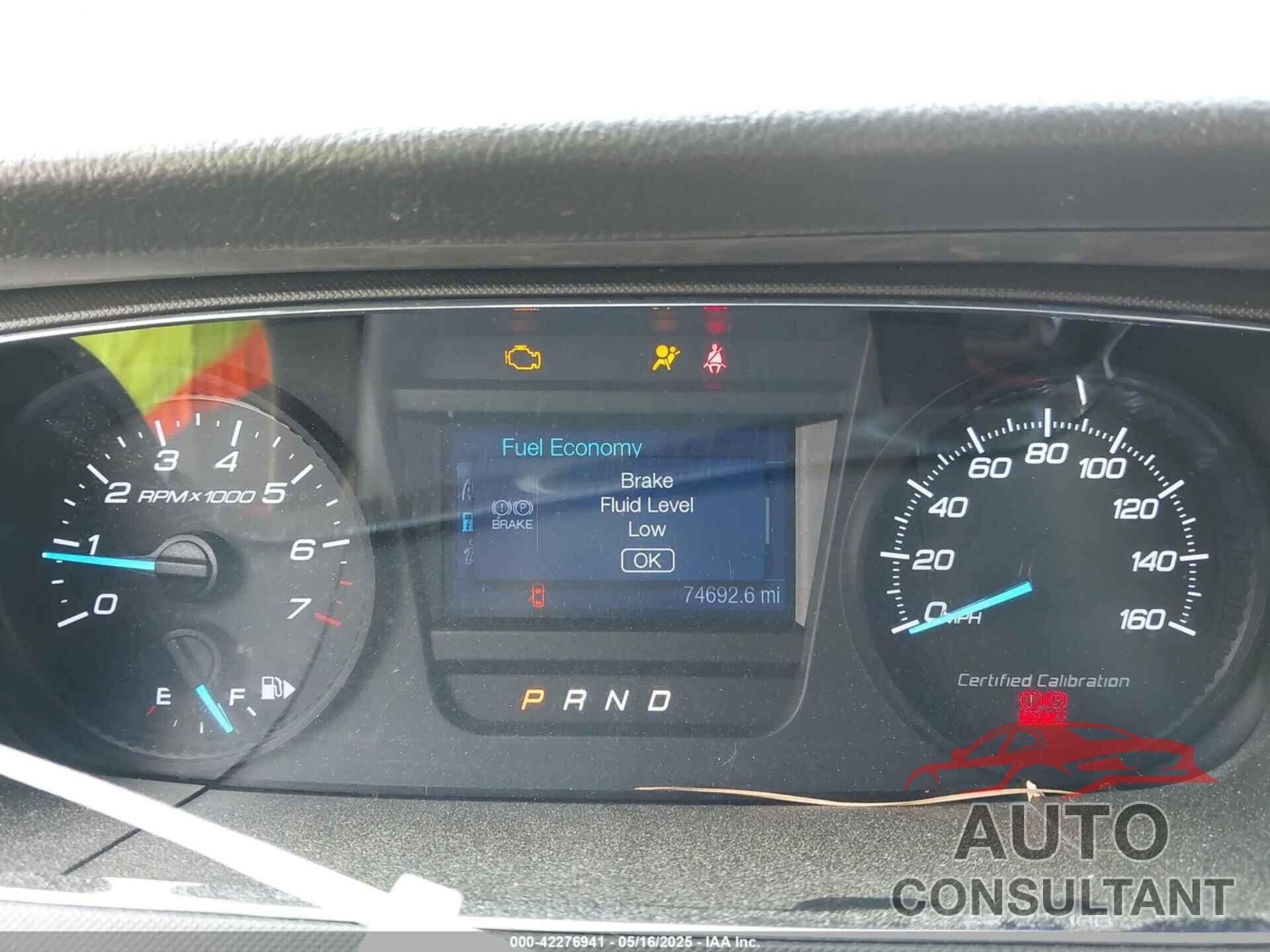 FORD POLICE INTERCEPTOR 2016 - 1FAHP2MK9GG144966