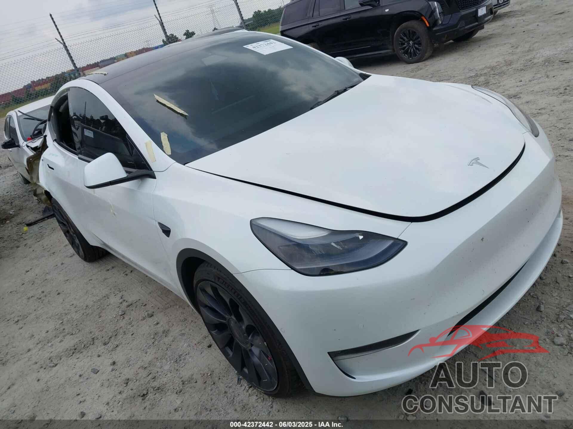 TESLA MODEL Y 2022 - 7SAYGDEF6NF369475