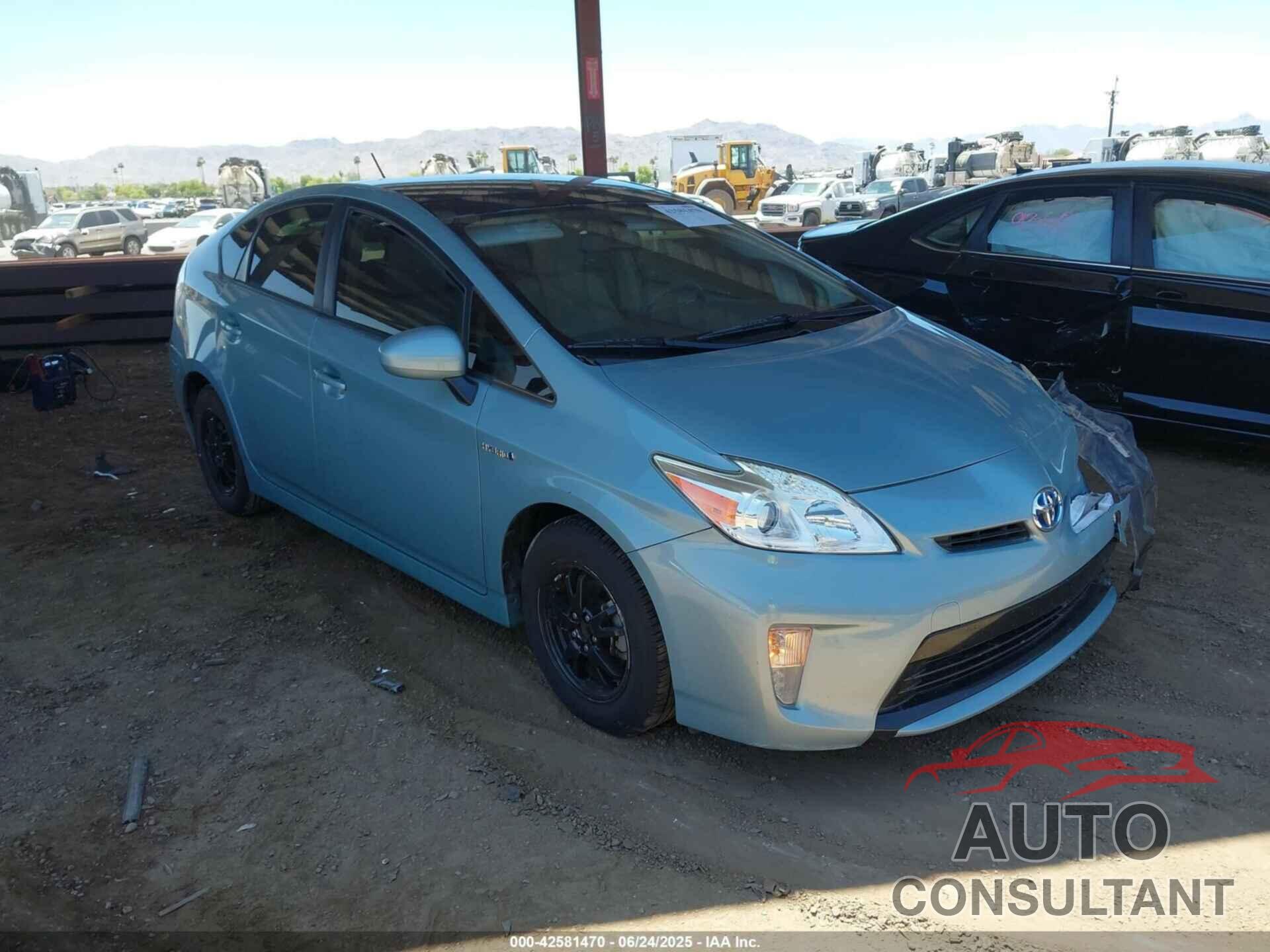 TOYOTA PRIUS 2015 - JTDKN3DU6F1895618