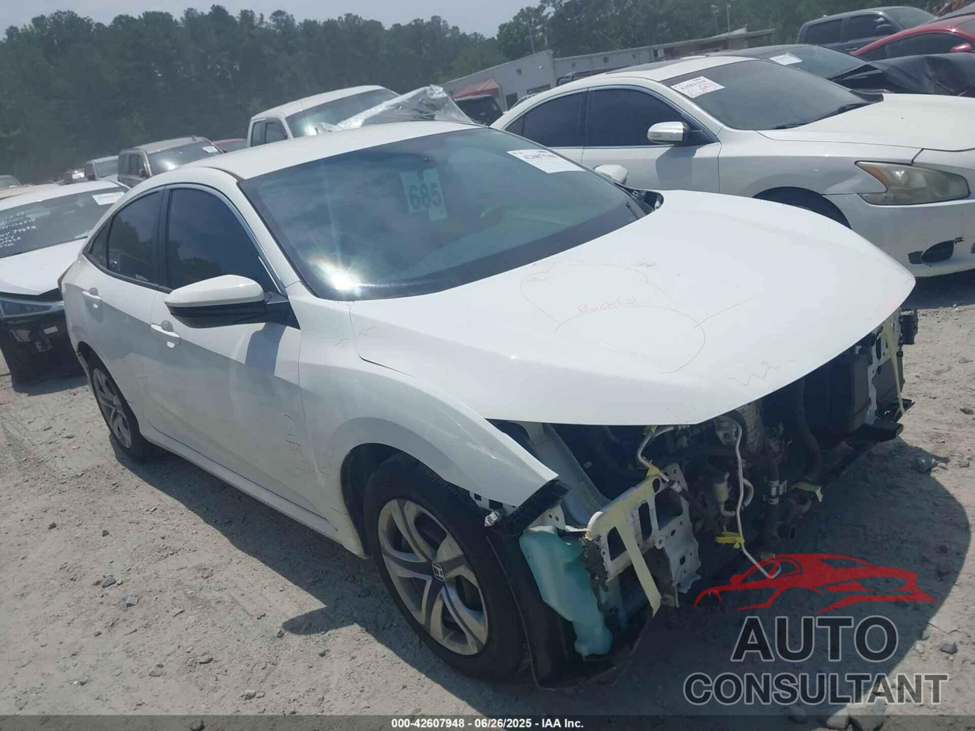 HONDA CIVIC 2017 - 19XFC2F56HE005576