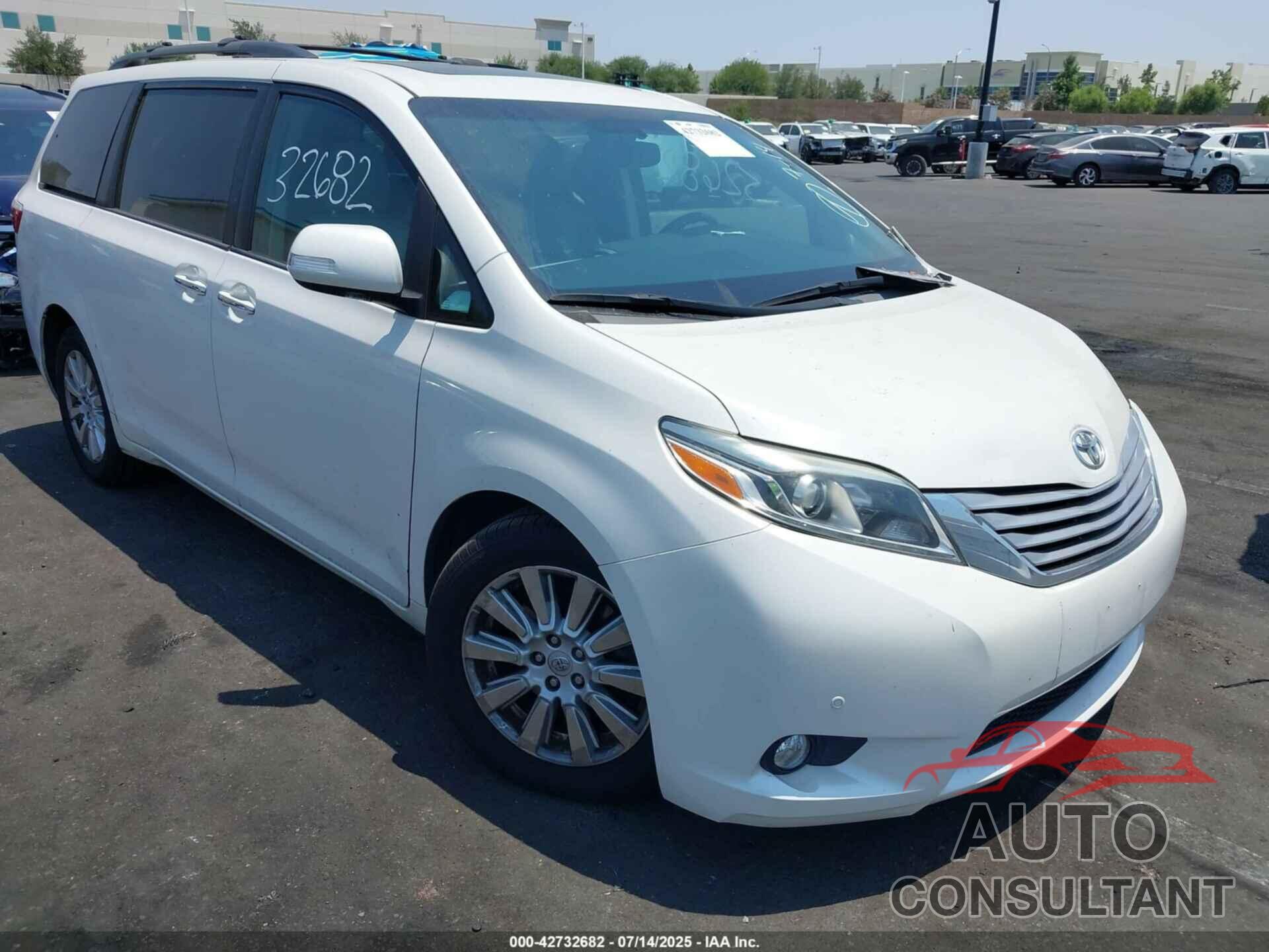 TOYOTA SIENNA 2017 - 5TDYZ3DC0HS805312