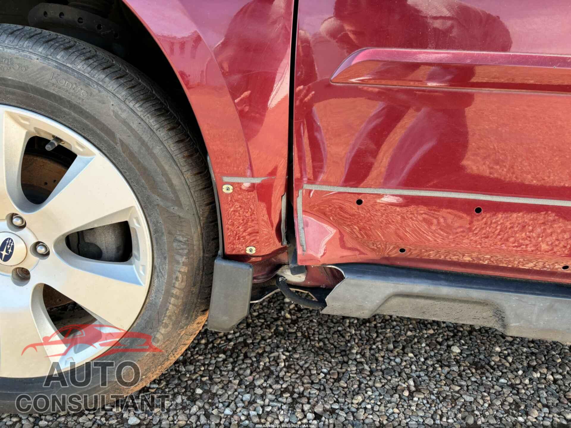 SUBARU OUTBACK 2012 - 4S4BRCKC5C3290533