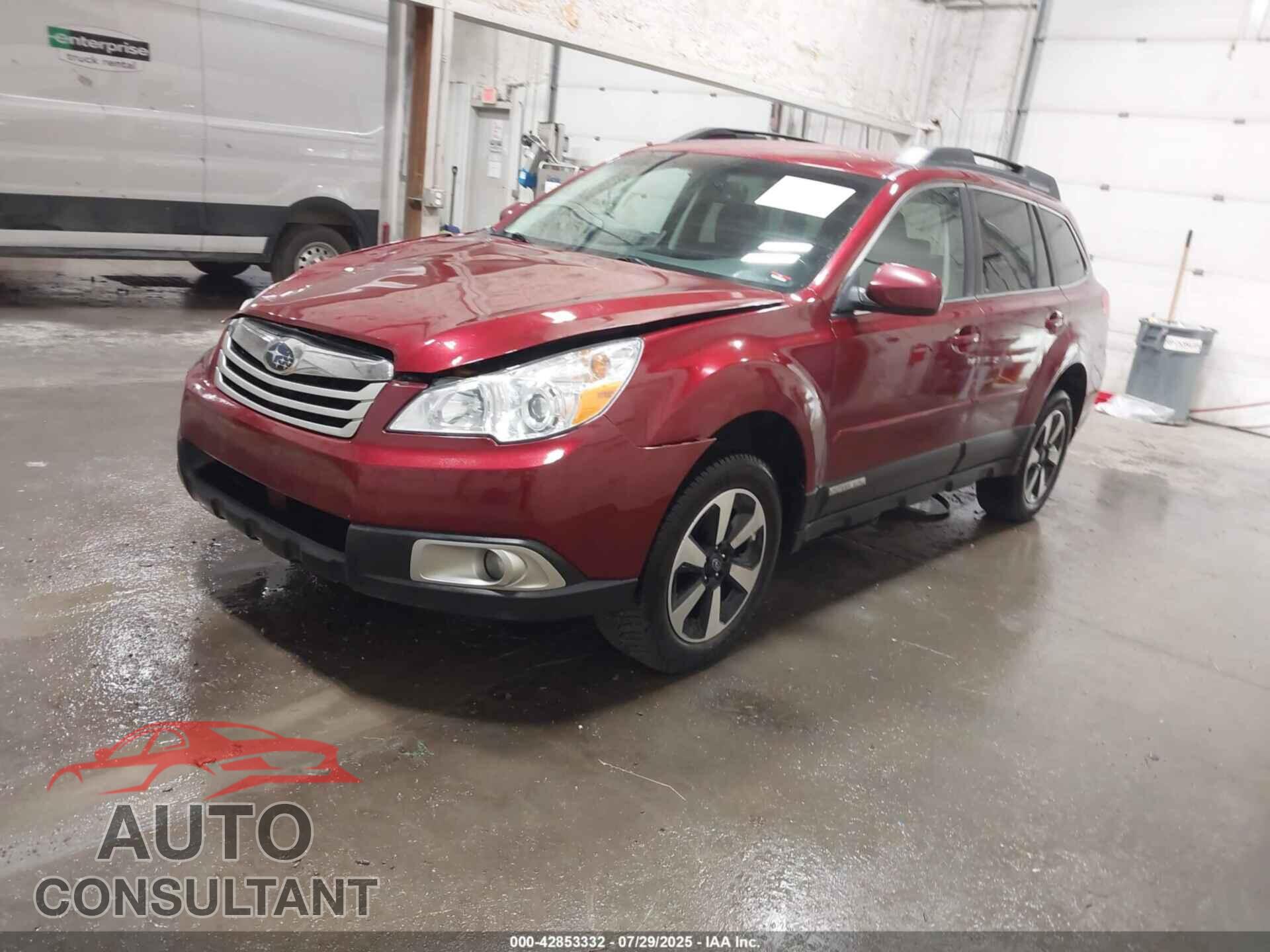 SUBARU OUTBACK 2012 - 4S4BRCCC1C3266826