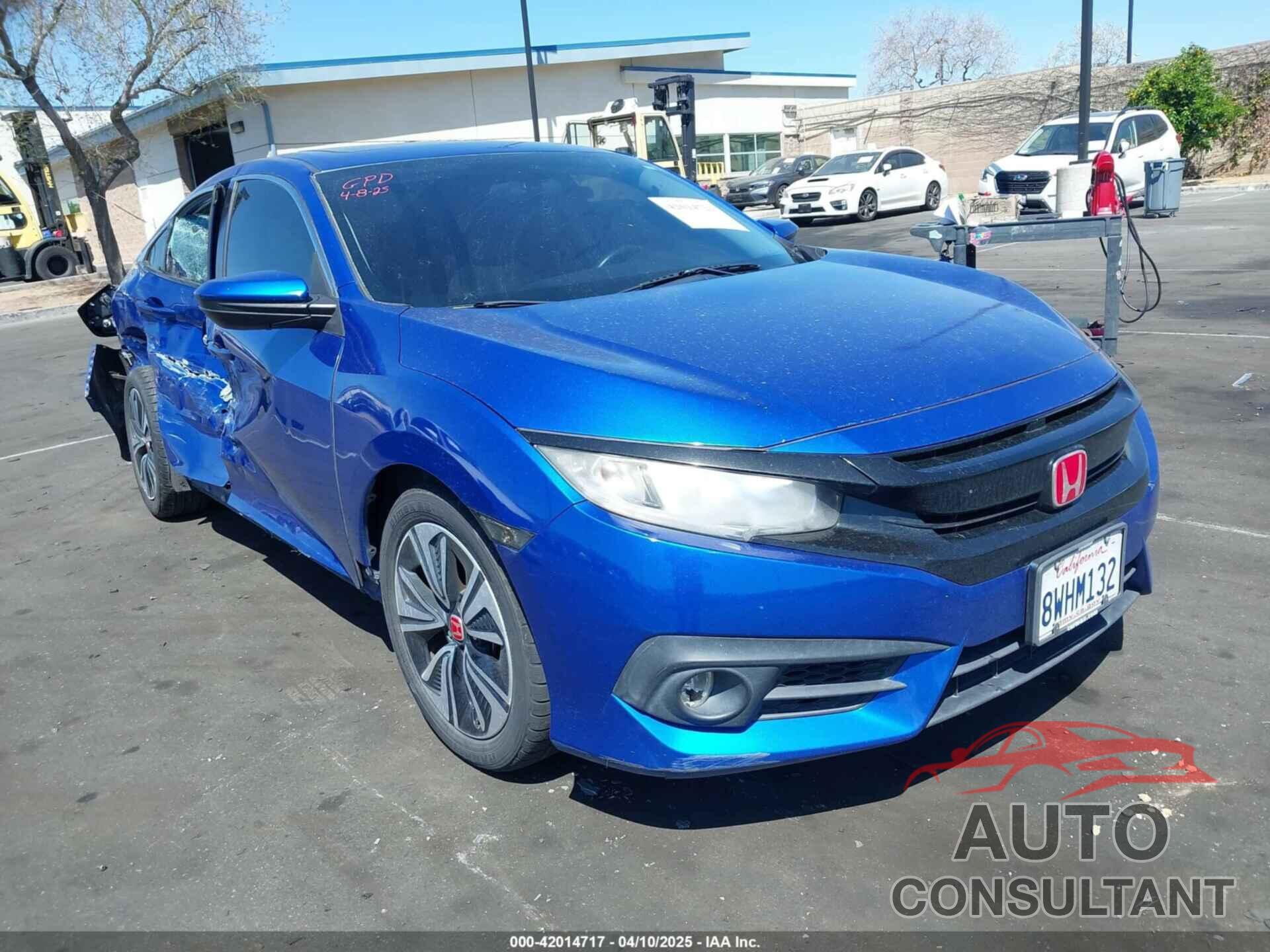 HONDA CIVIC 2017 - 19XFC1F39HE010988