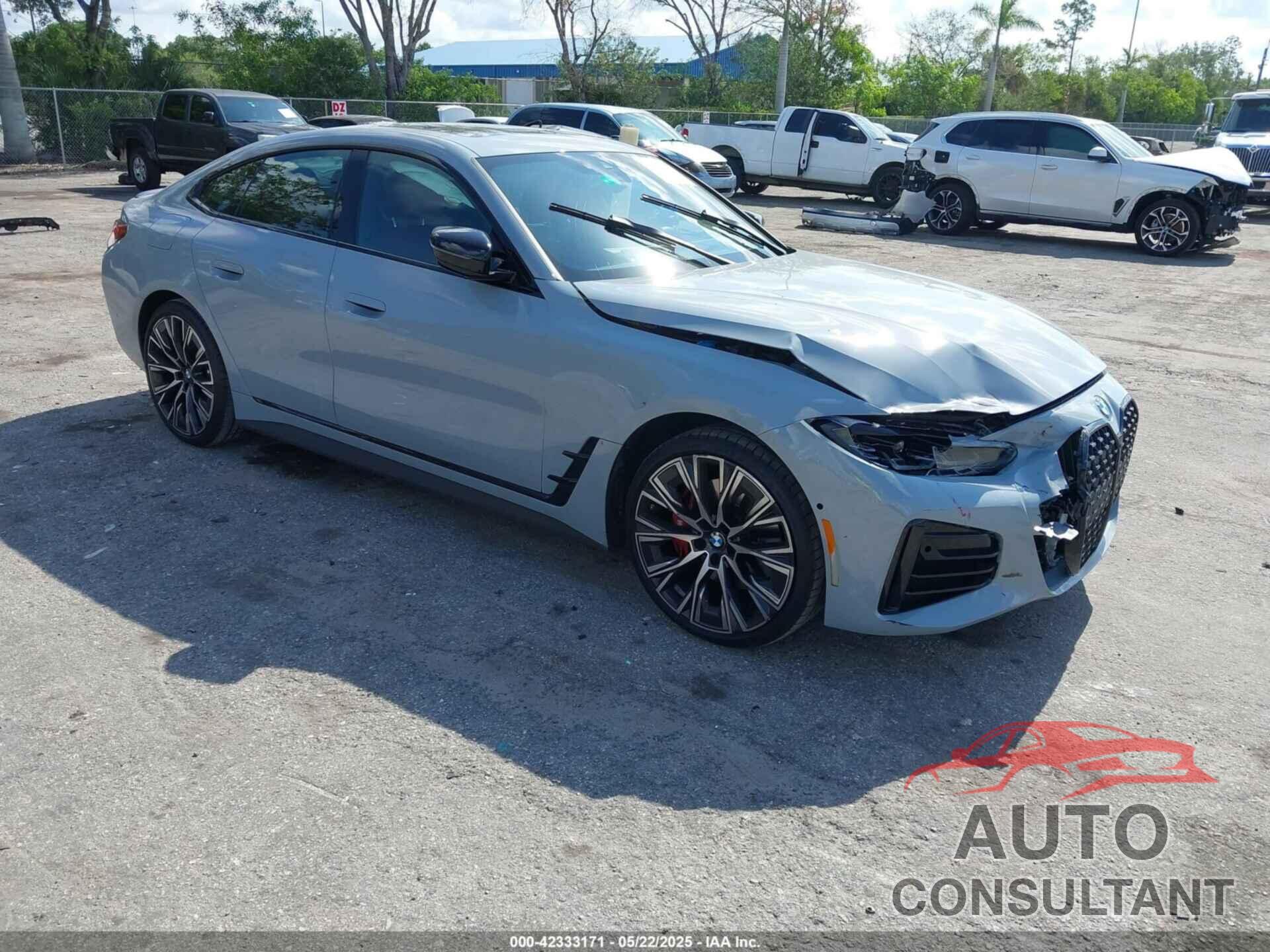 BMW 4 SERIES GRAN COUPE 2024 - WBA63AV00RFS05812