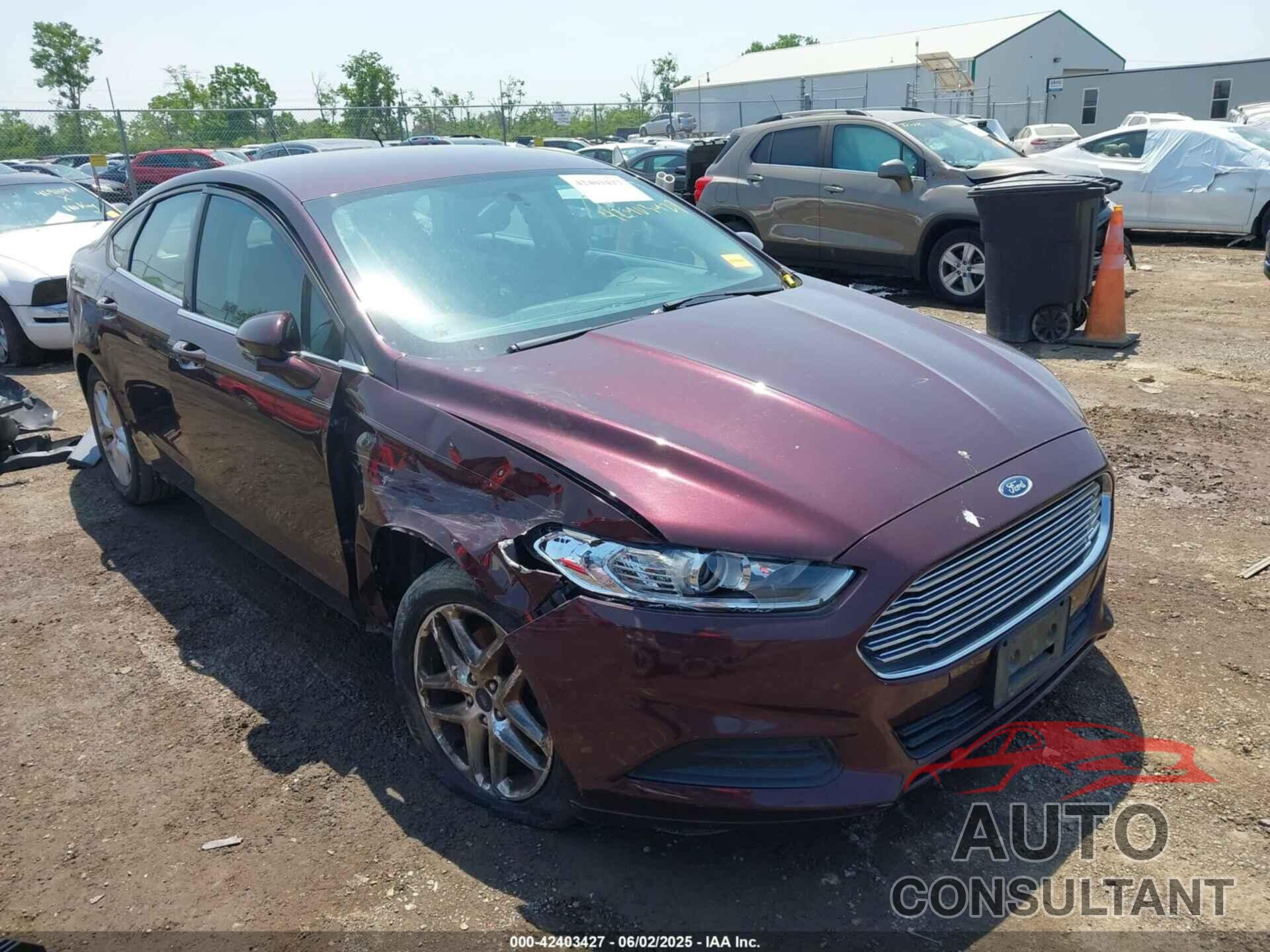 FORD FUSION 2013 - 3FA6P0H72DR214331