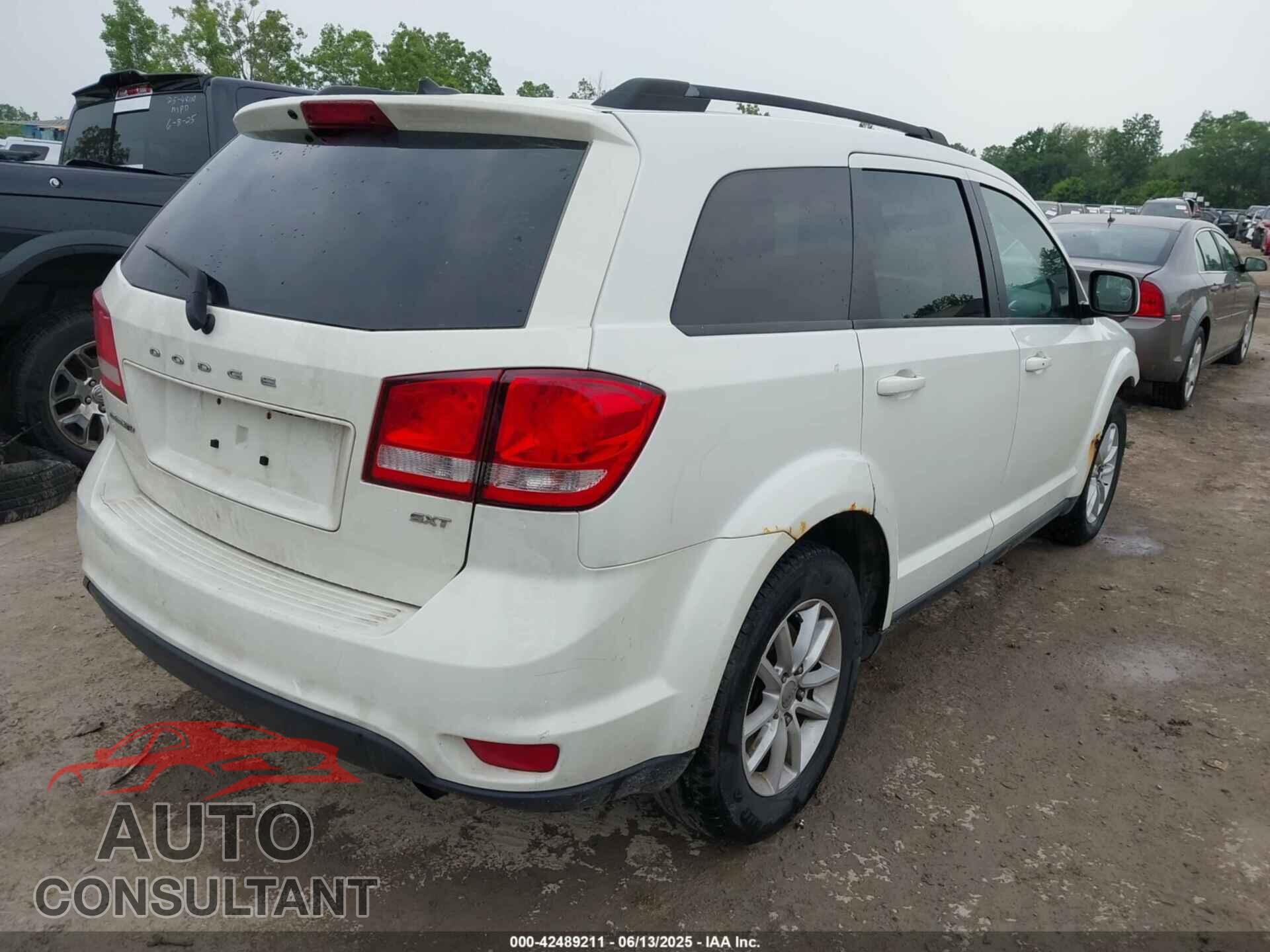 DODGE JOURNEY 2015 - 3C4PDCBB6FT604604