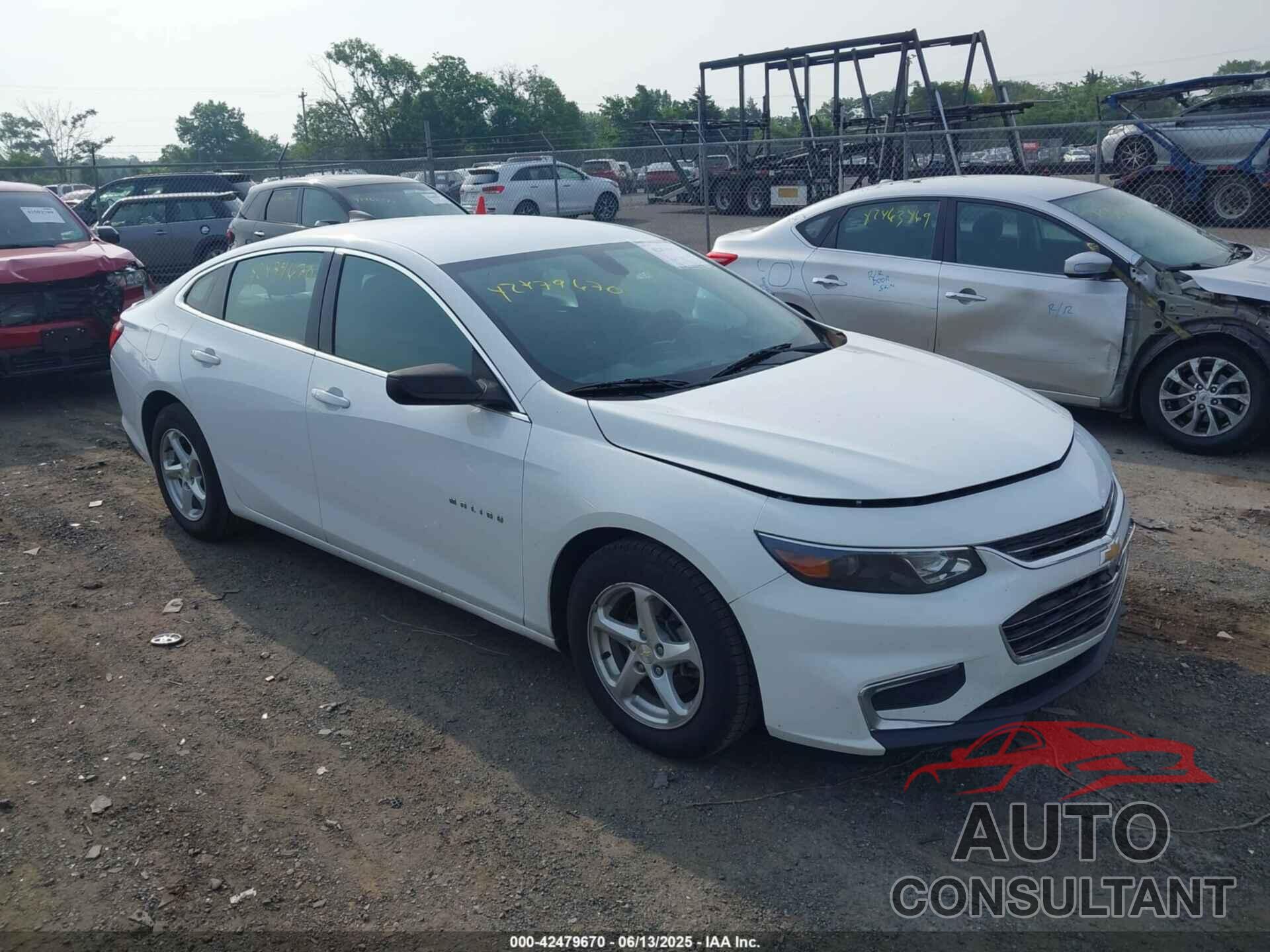 CHEVROLET MALIBU 2017 - 1G1ZB5ST2HF179987