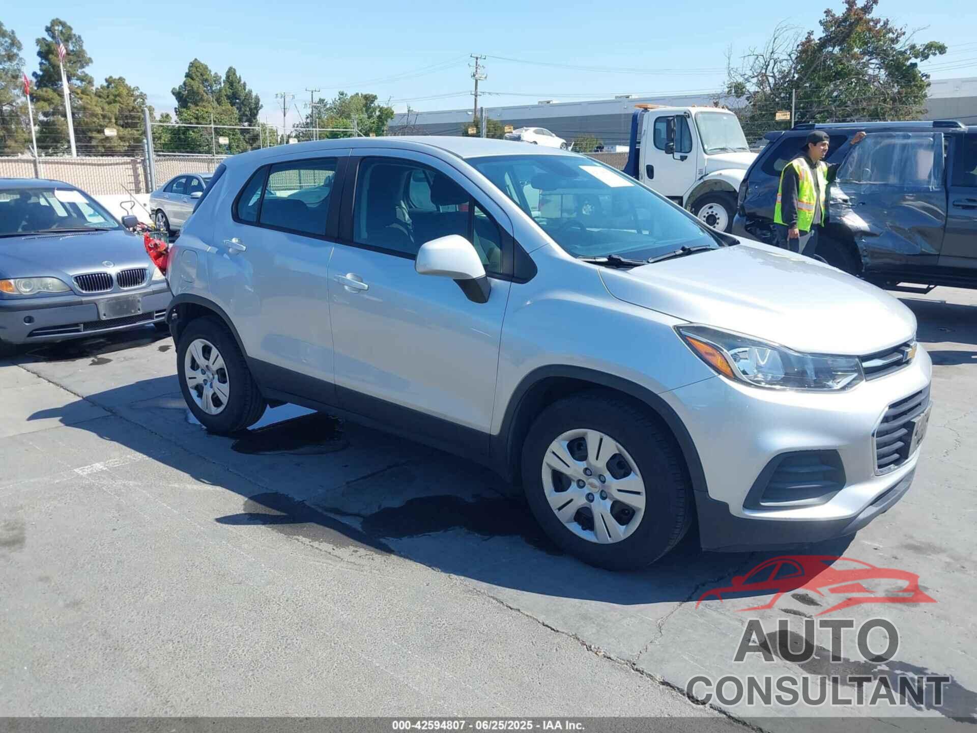 CHEVROLET TRAX 2018 - KL7CJKSB3JB541356