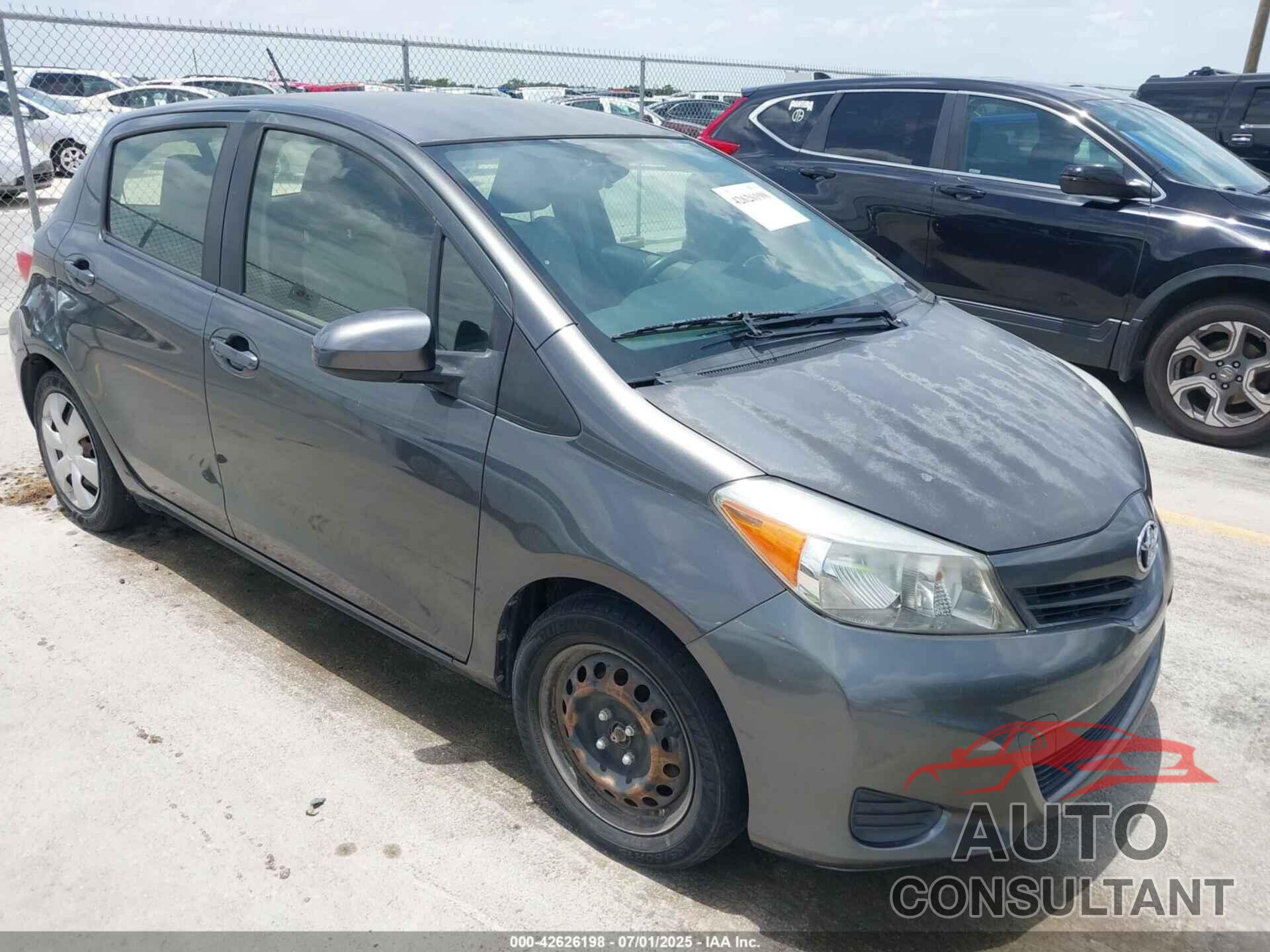 TOYOTA YARIS 2014 - JTDKTUD30ED596173