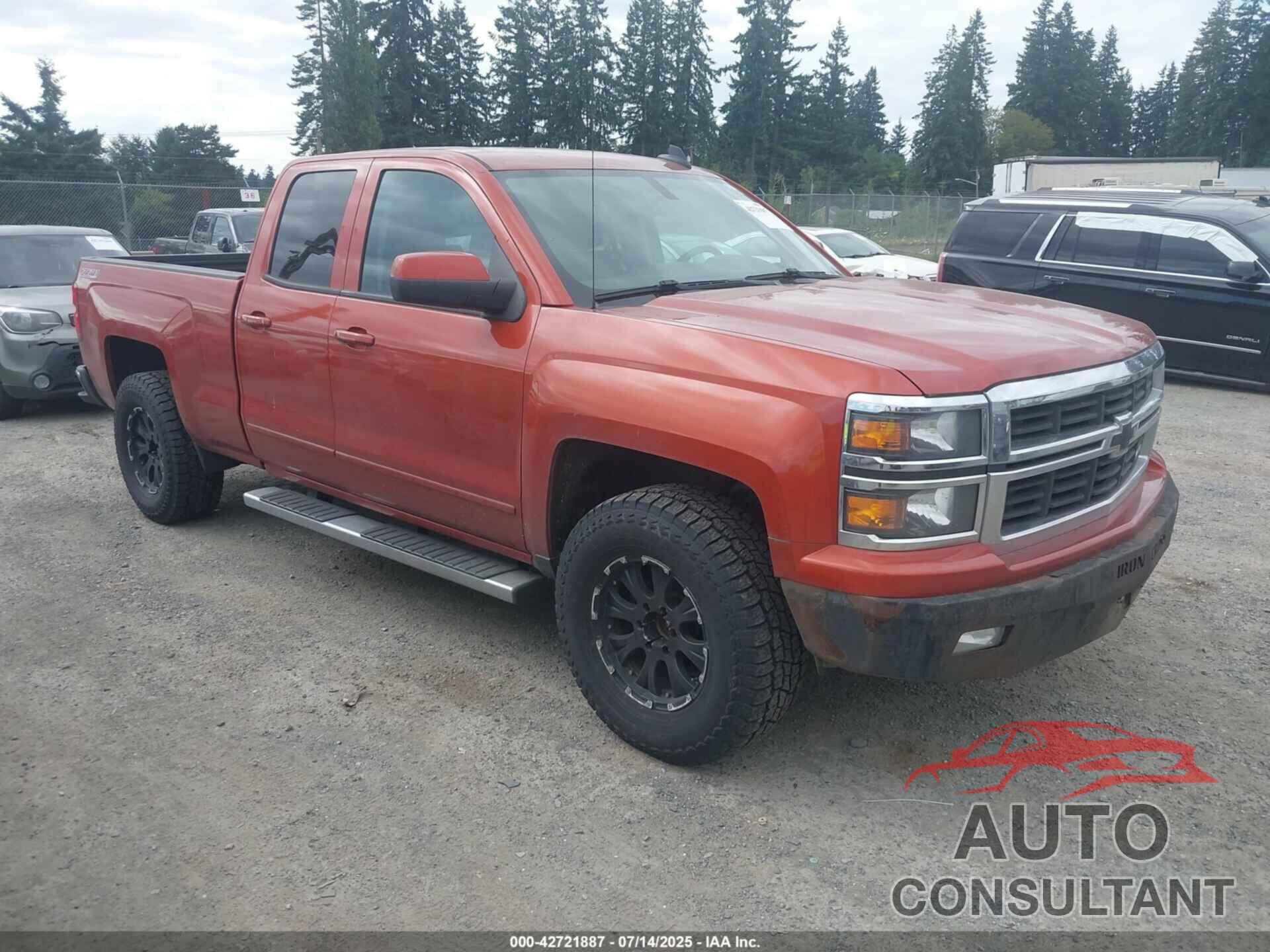 CHEVROLET SILVERADO 1500 2015 - 1GCVKREC7FZ220618