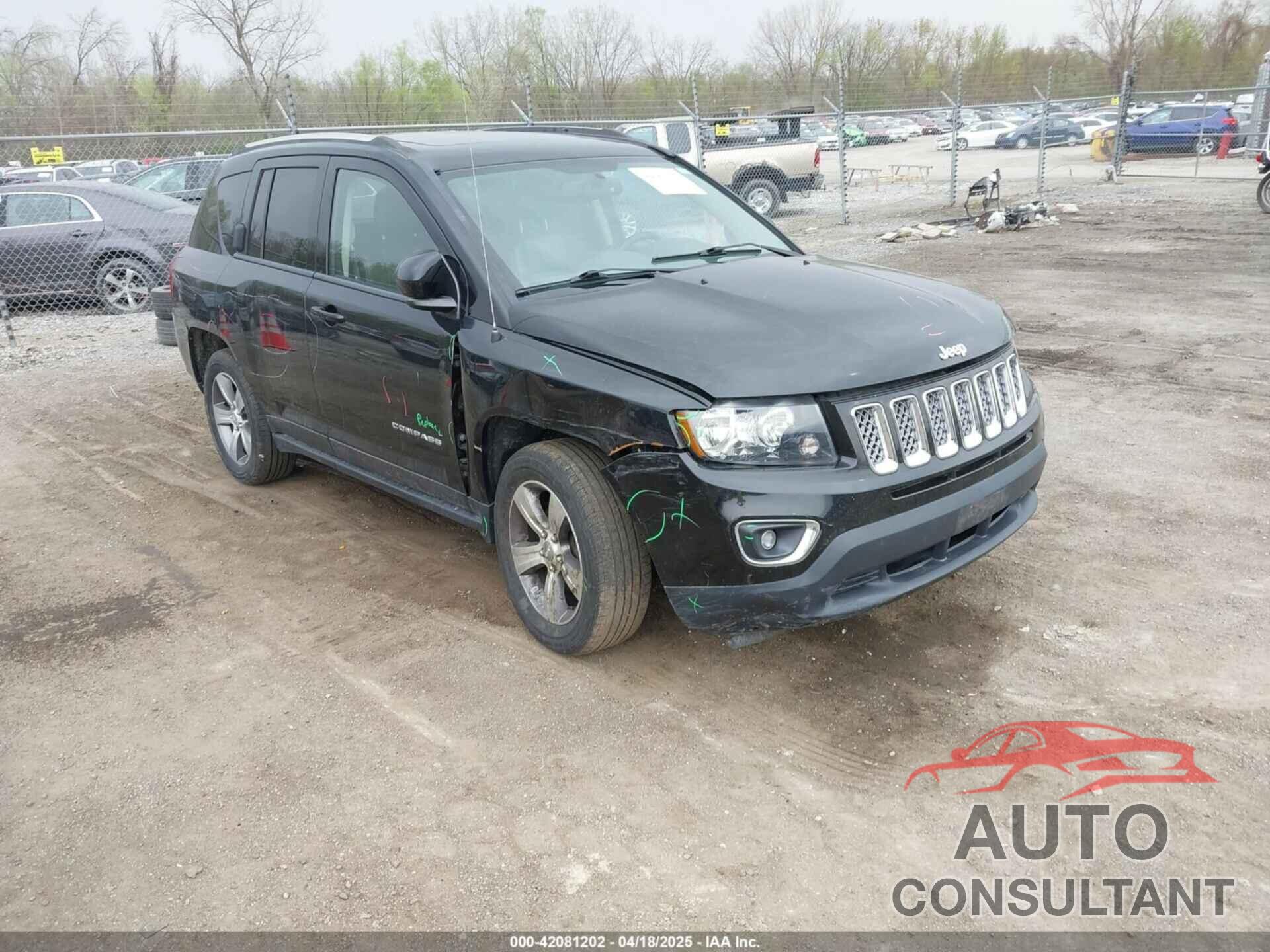 JEEP COMPASS 2017 - 1C4NJDEB2HD128684