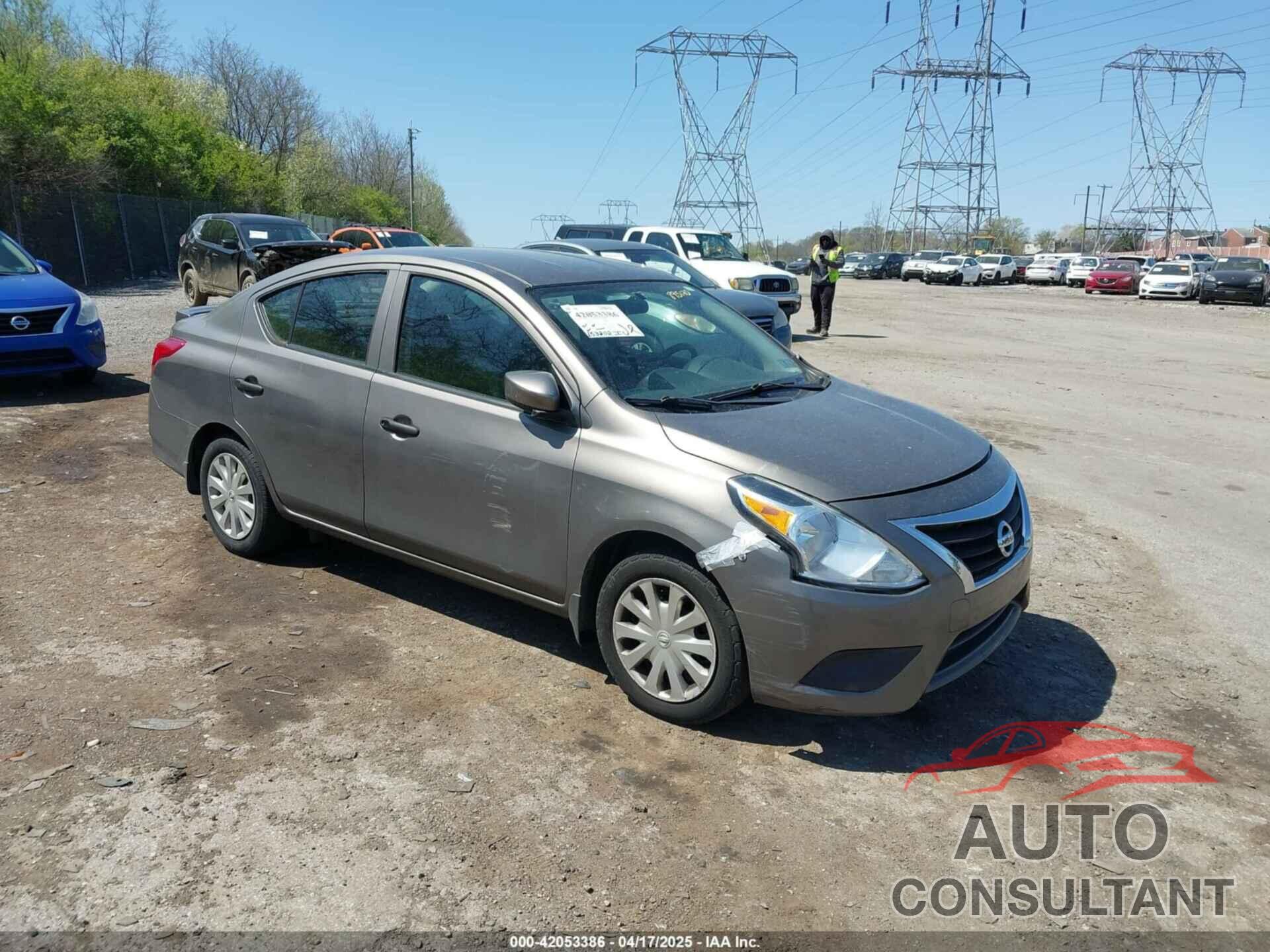 NISSAN VERSA 2017 - 3N1CN7AP9HL895170