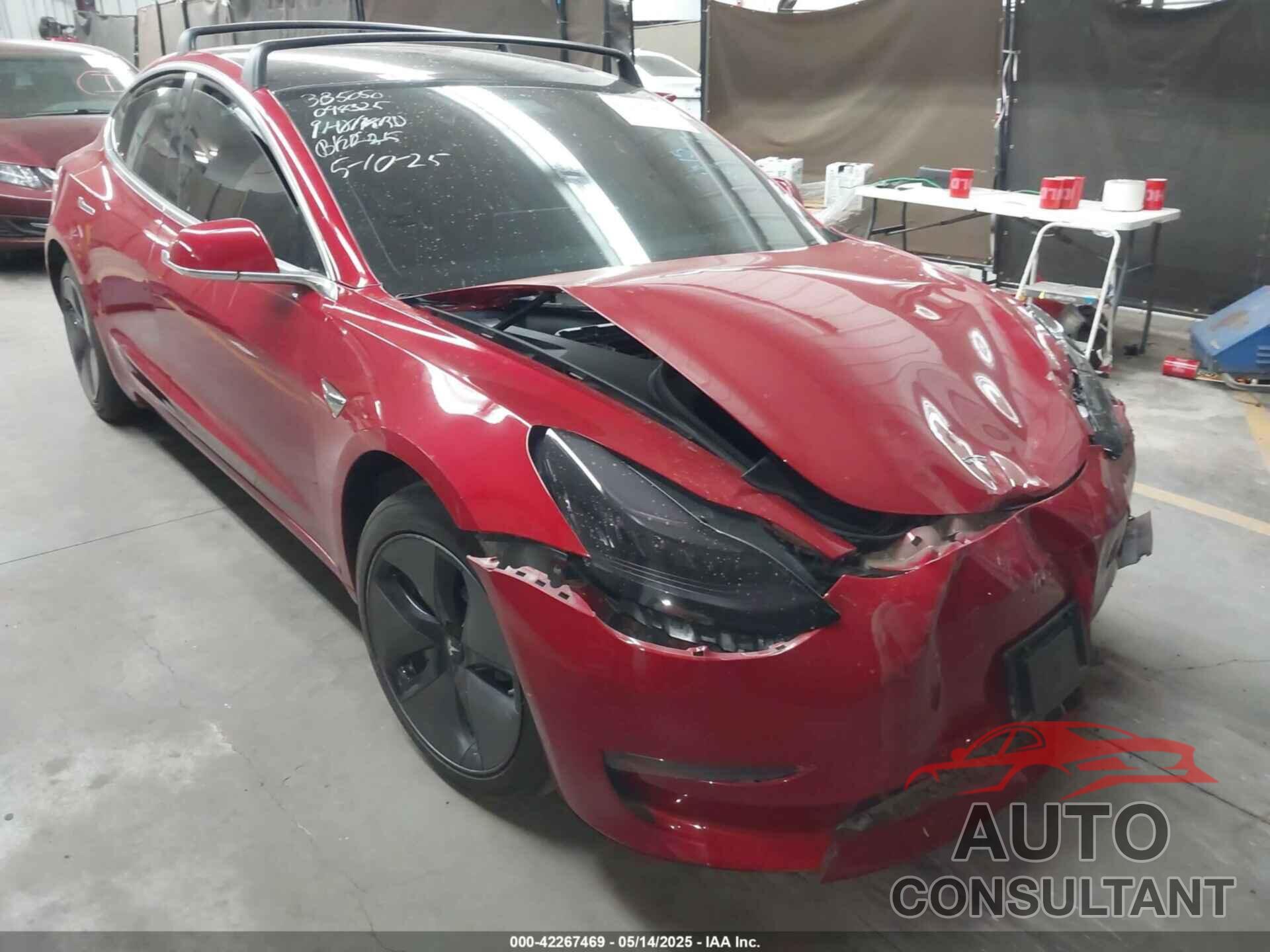 TESLA MODEL 3 2018 - 5YJ3E1EBXJF094325