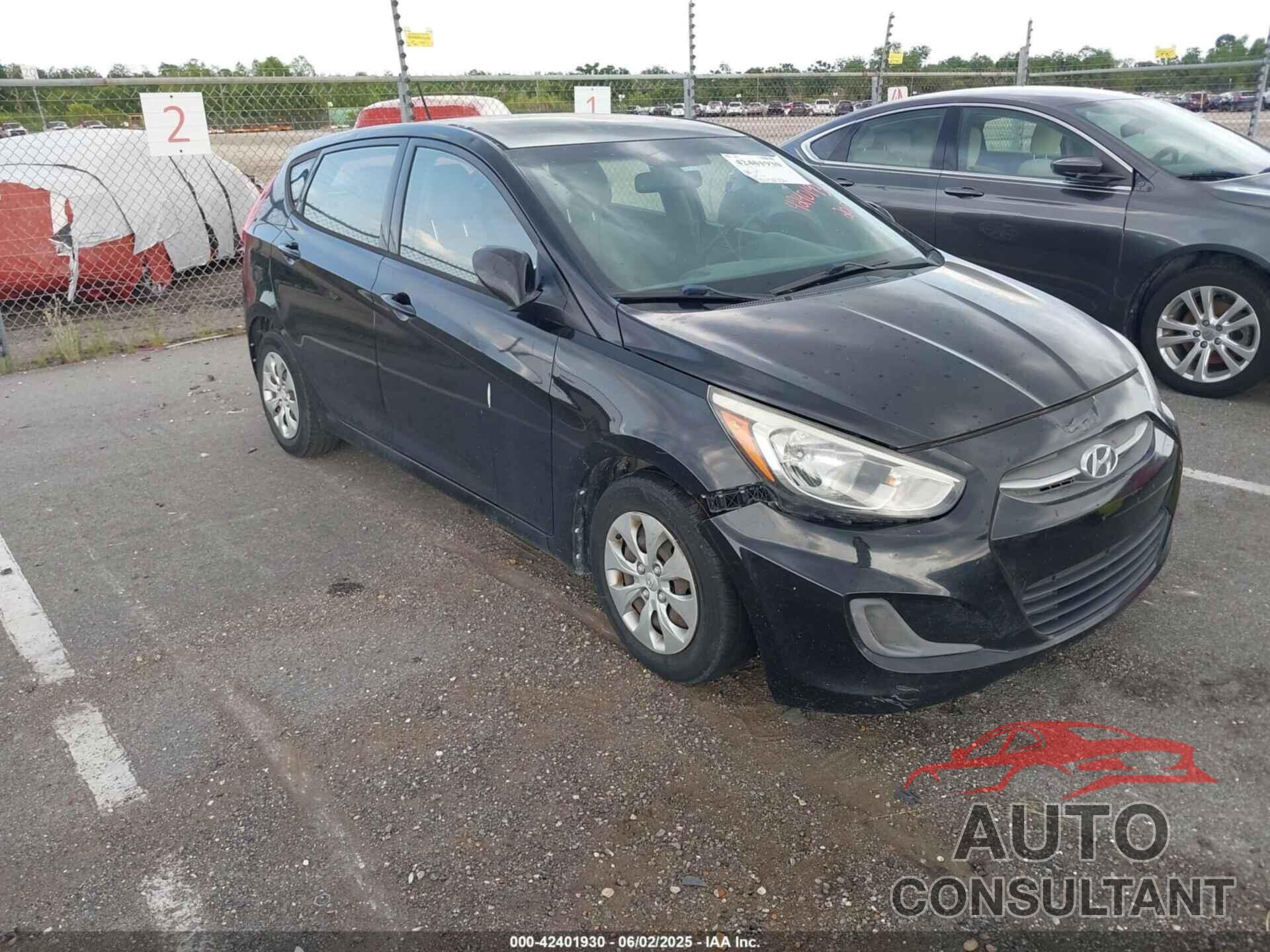HYUNDAI ACCENT 2017 - KMHCT5AE3HU326063