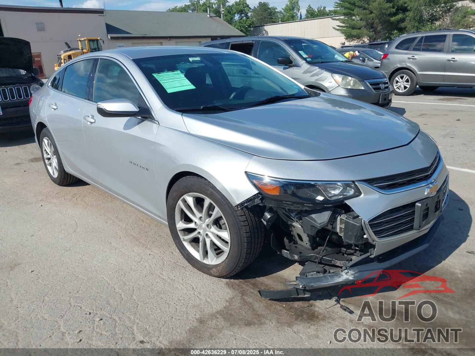 CHEVROLET MALIBU 2017 - 1G1ZE5ST2HF161643