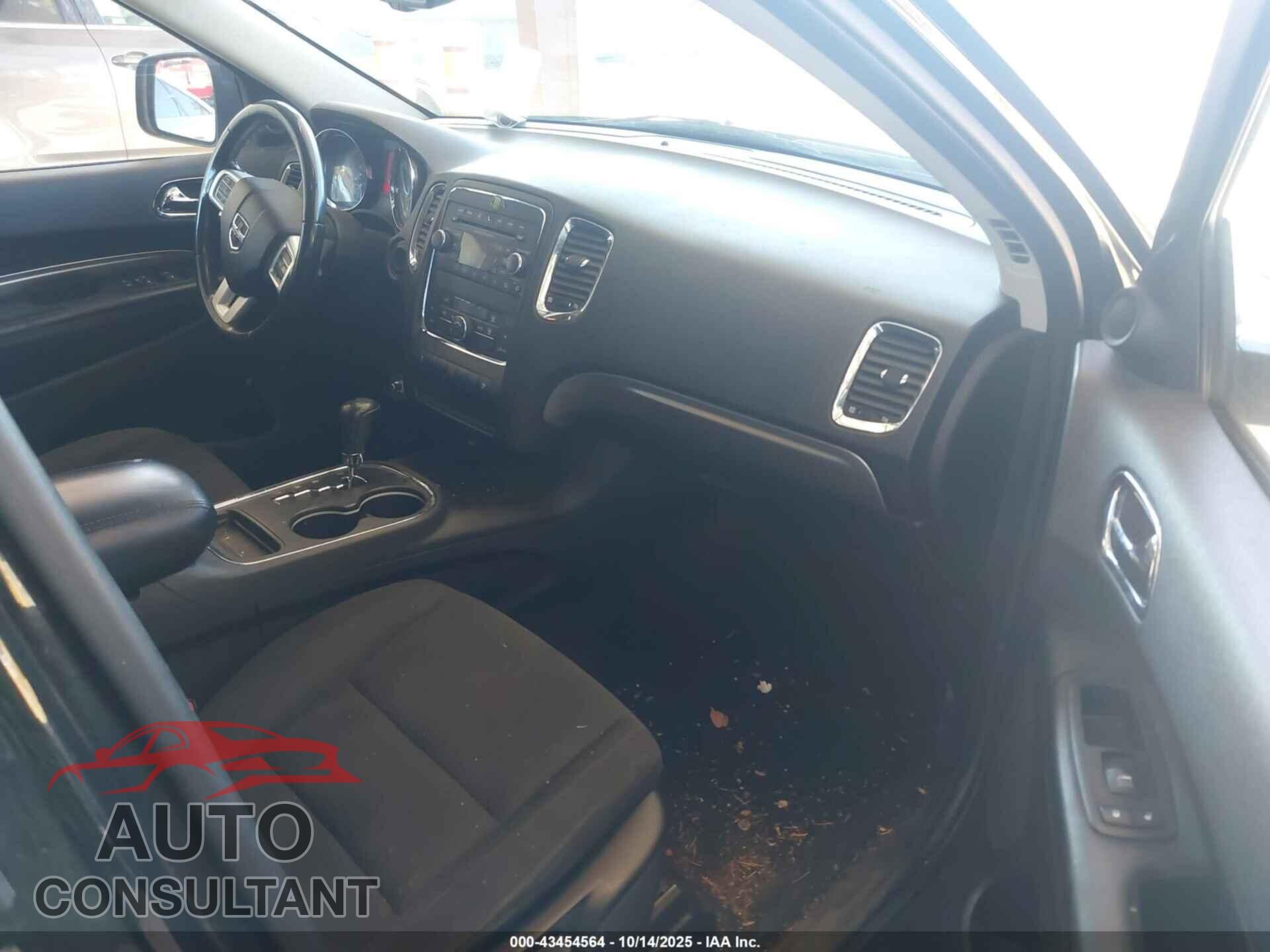 DODGE DURANGO 2012 - 1C4RDJAG9CC182815