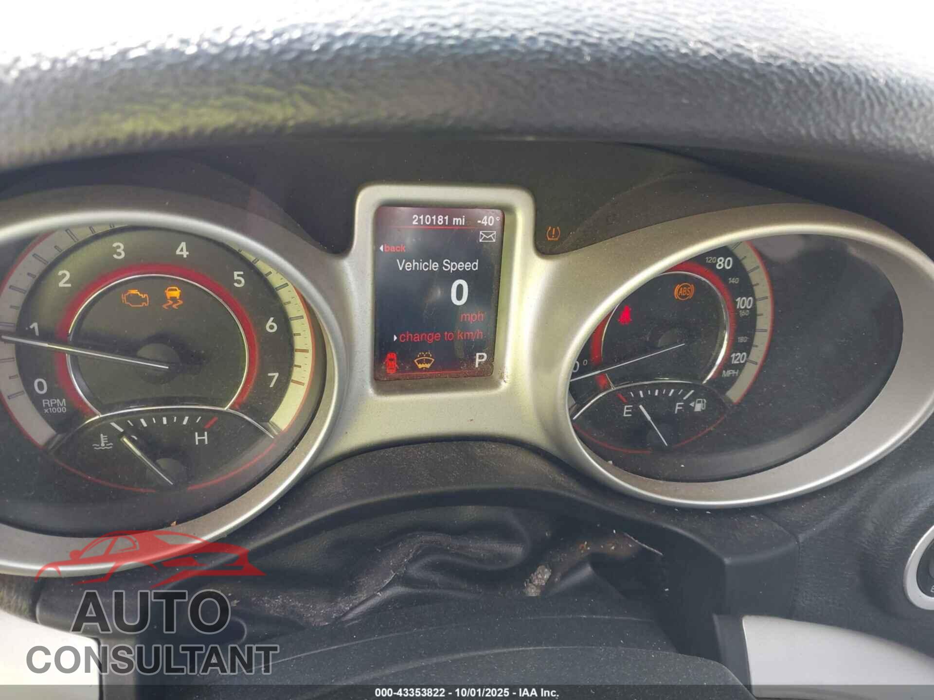 DODGE JOURNEY 2016 - 3C4PDCBB5GT191477