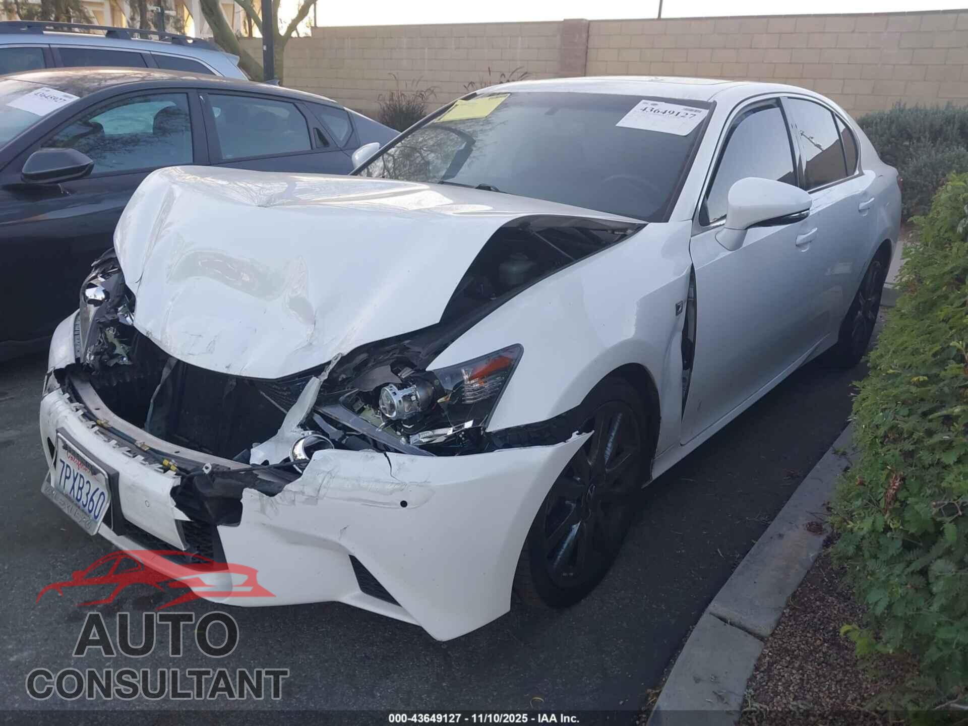 LEXUS GS 350 2015 - JTHBE1BLXFA017767