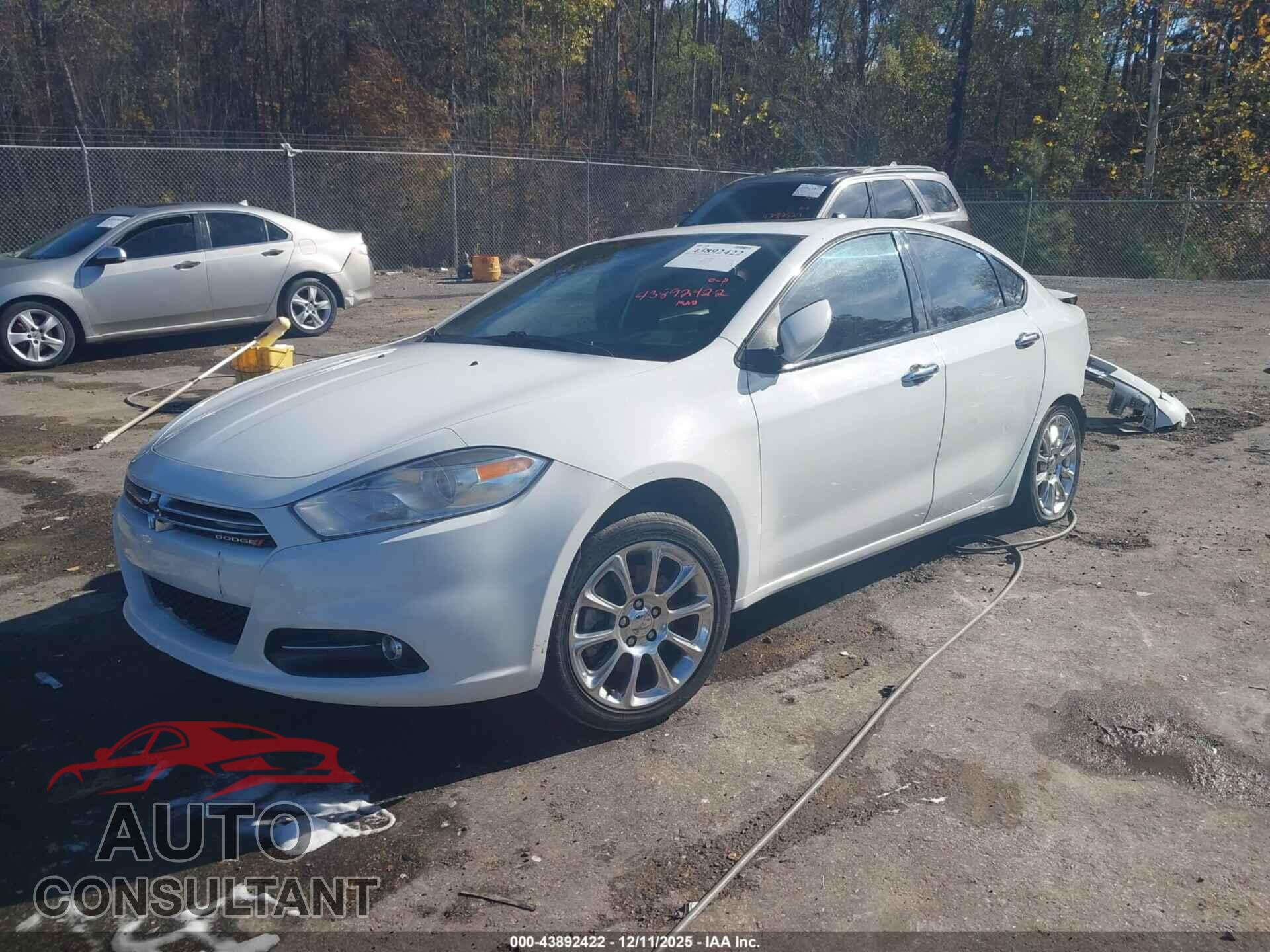 DODGE DART 2013 - 1C3CDFCA9DD324981