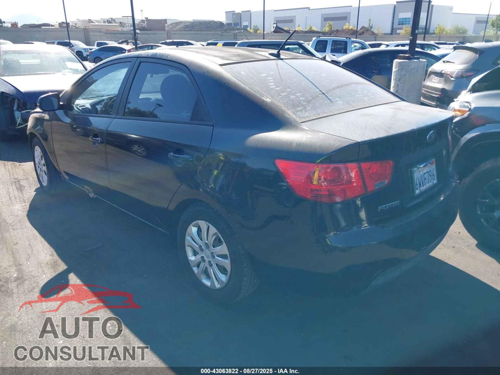 KIA FORTE 2012 - KNAFU4A28C5516214