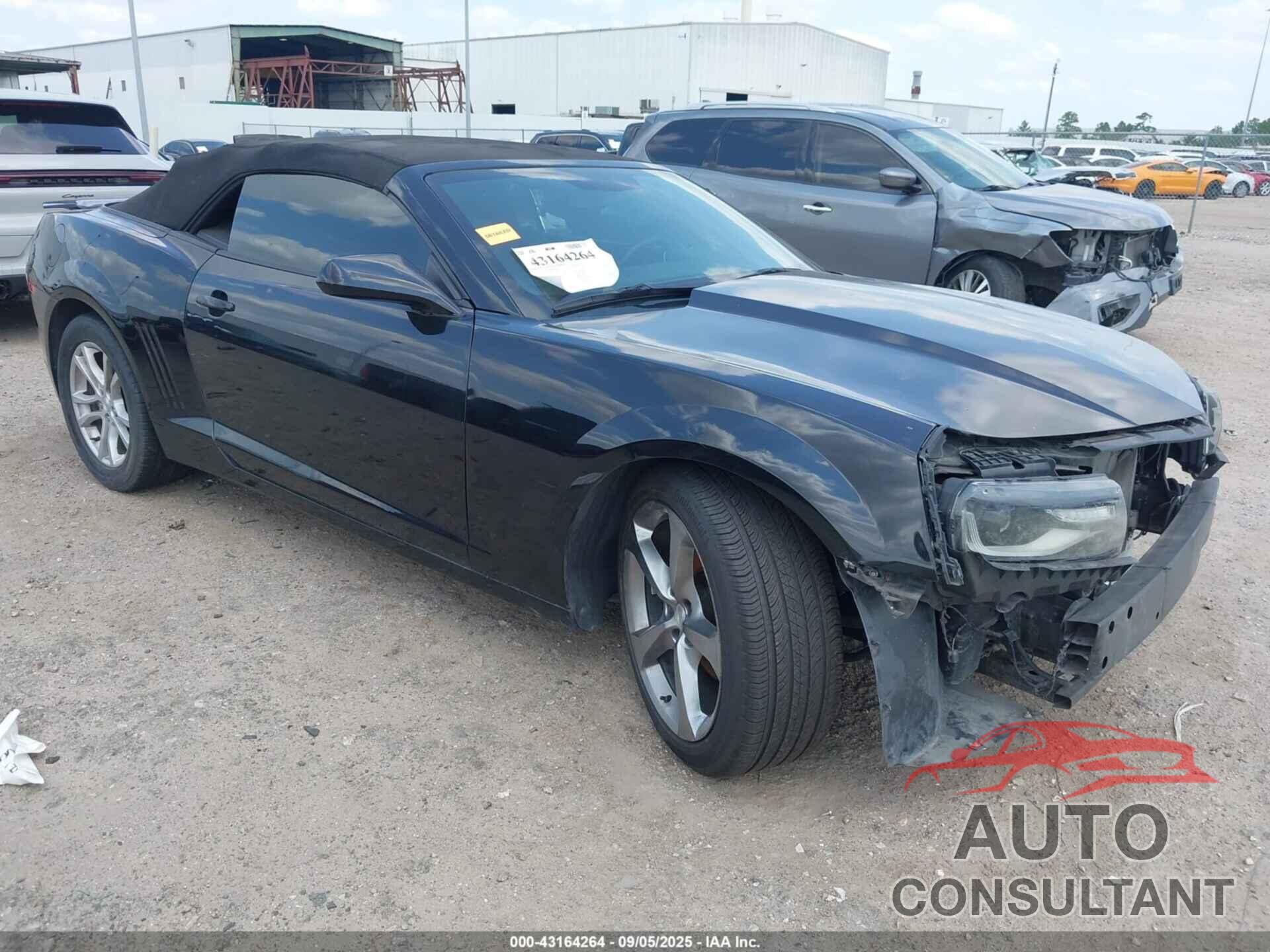 CHEVROLET CAMARO 2014 - 2G1FB3D38E9301180