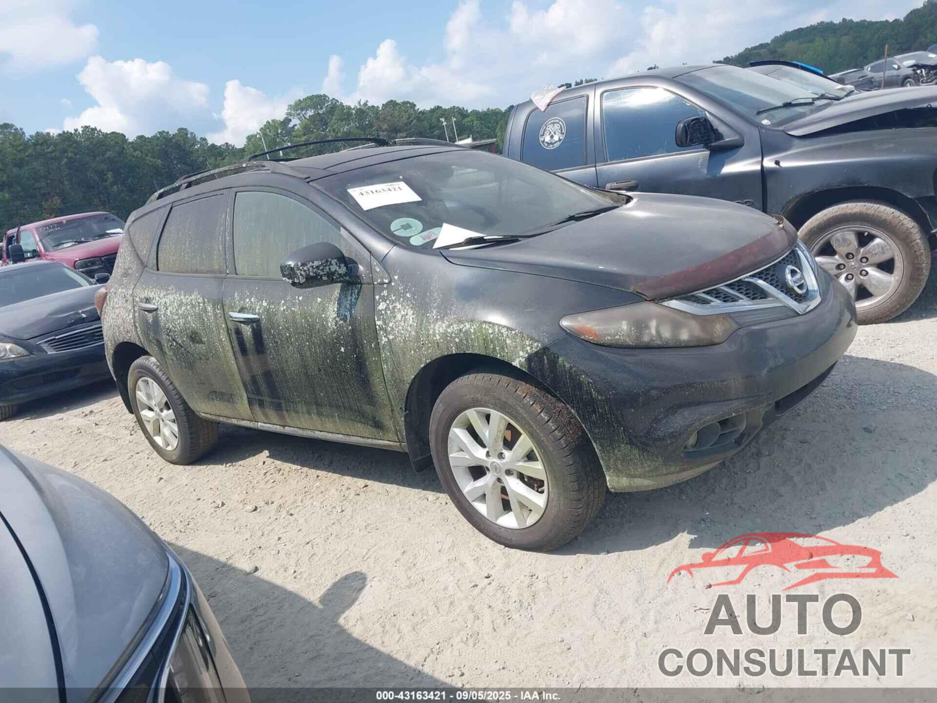 NISSAN MURANO 2011 - JN8AZ1MU0BW050947