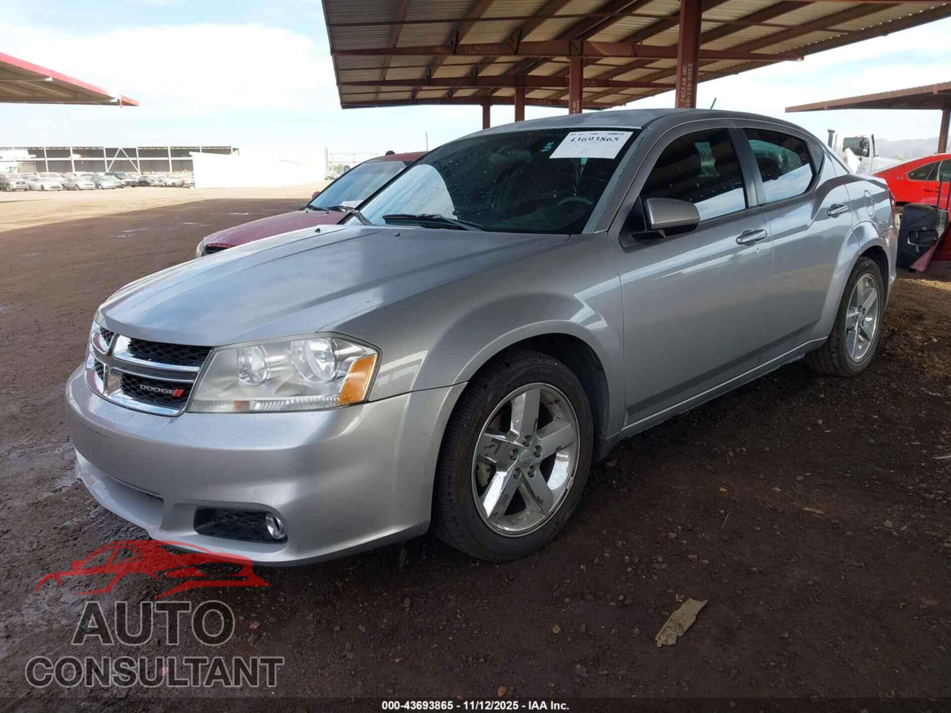DODGE AVENGER 2014 - 1C3CDZCB1EN167338
