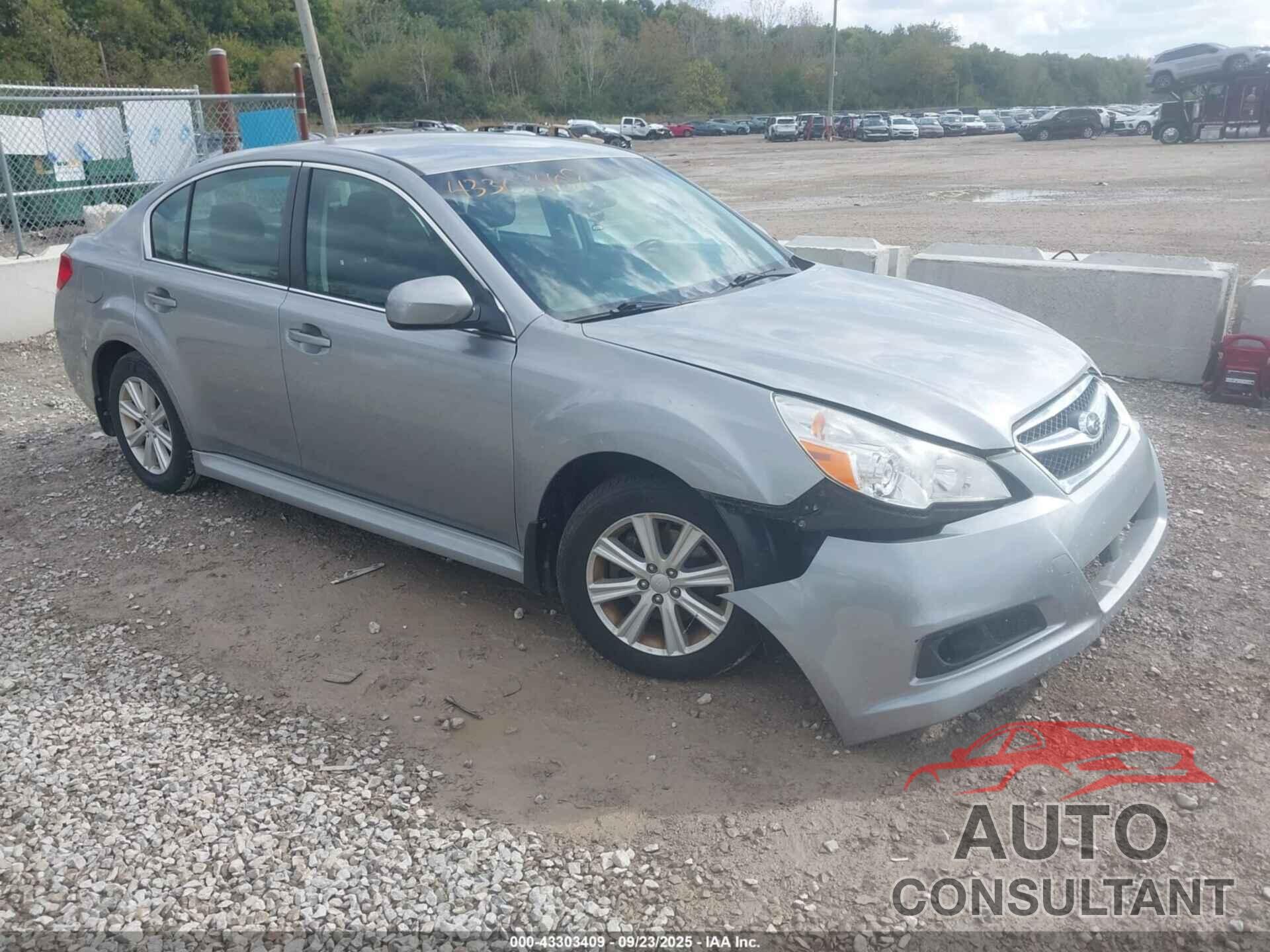 SUBARU LEGACY 2011 - 4S3BMBC6XB3234446