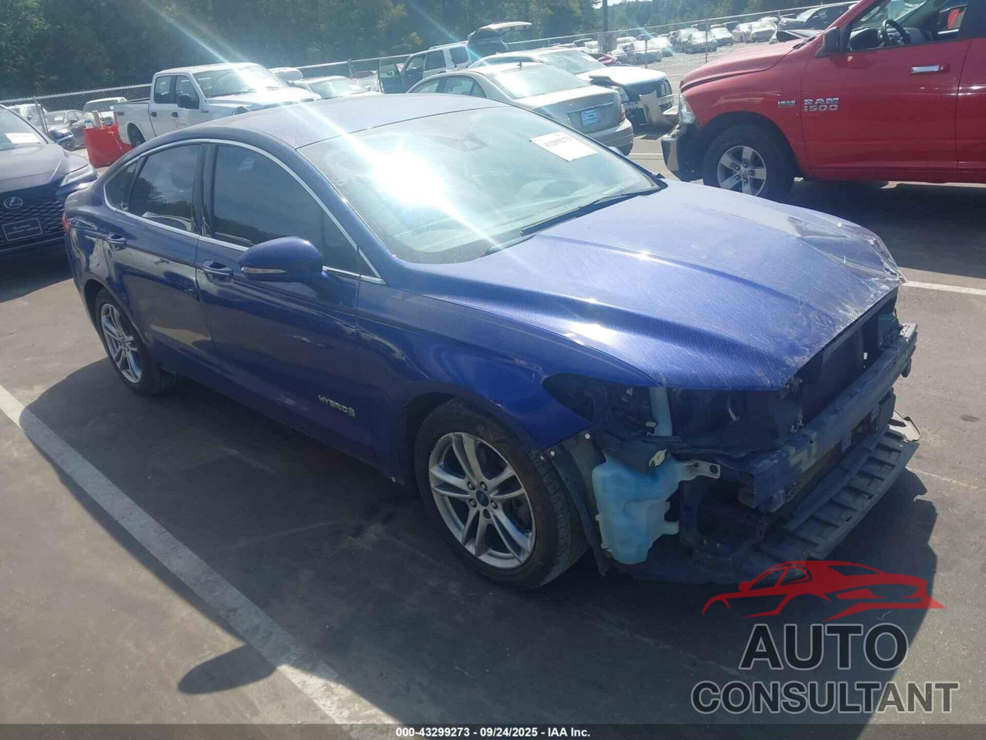 FORD FUSION HYBRID 2016 - 3FA6P0RU8GR273733