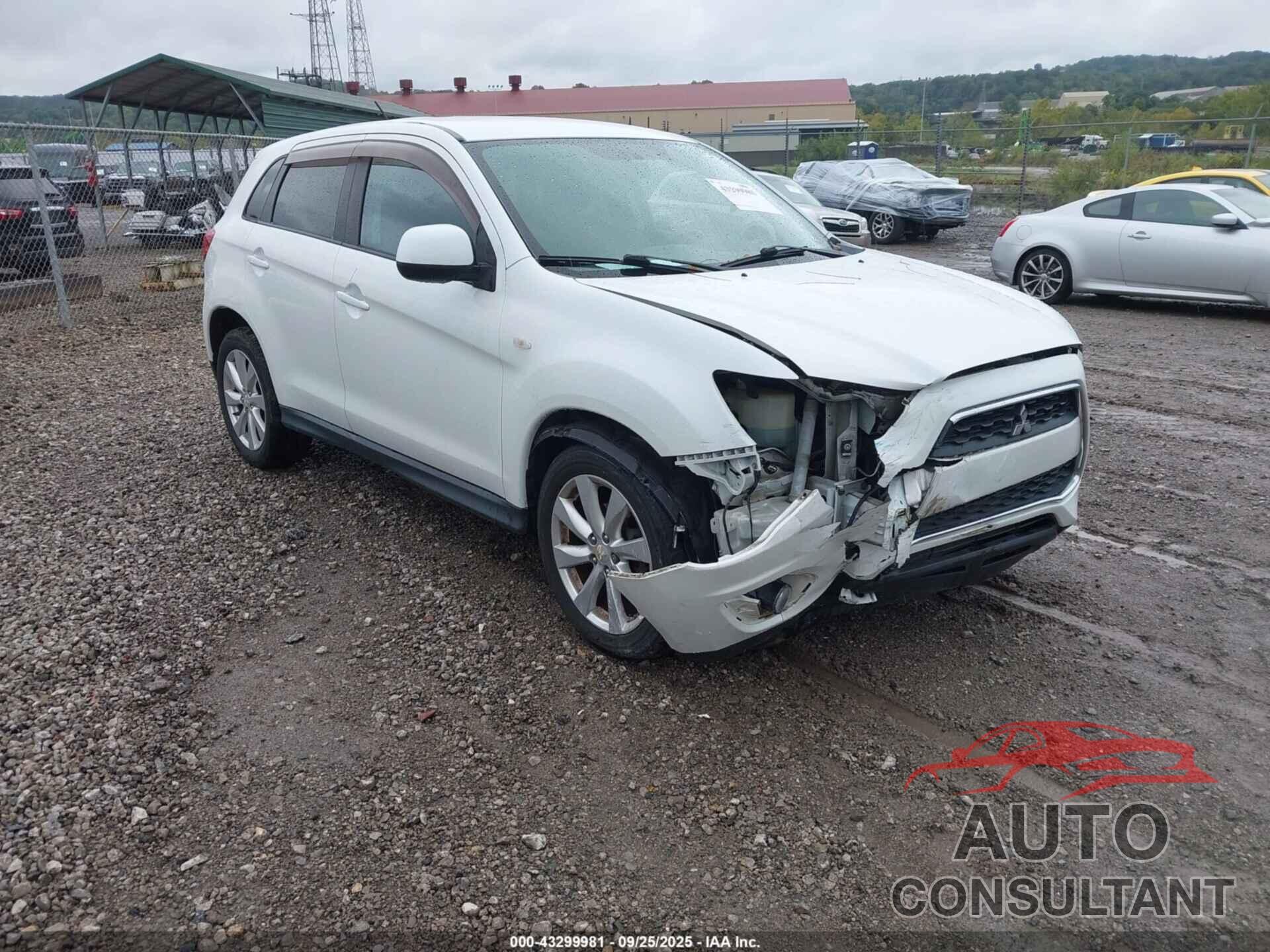 MITSUBISHI OUTLANDER SPORT 2014 - 4A4AR3AU0EE023441