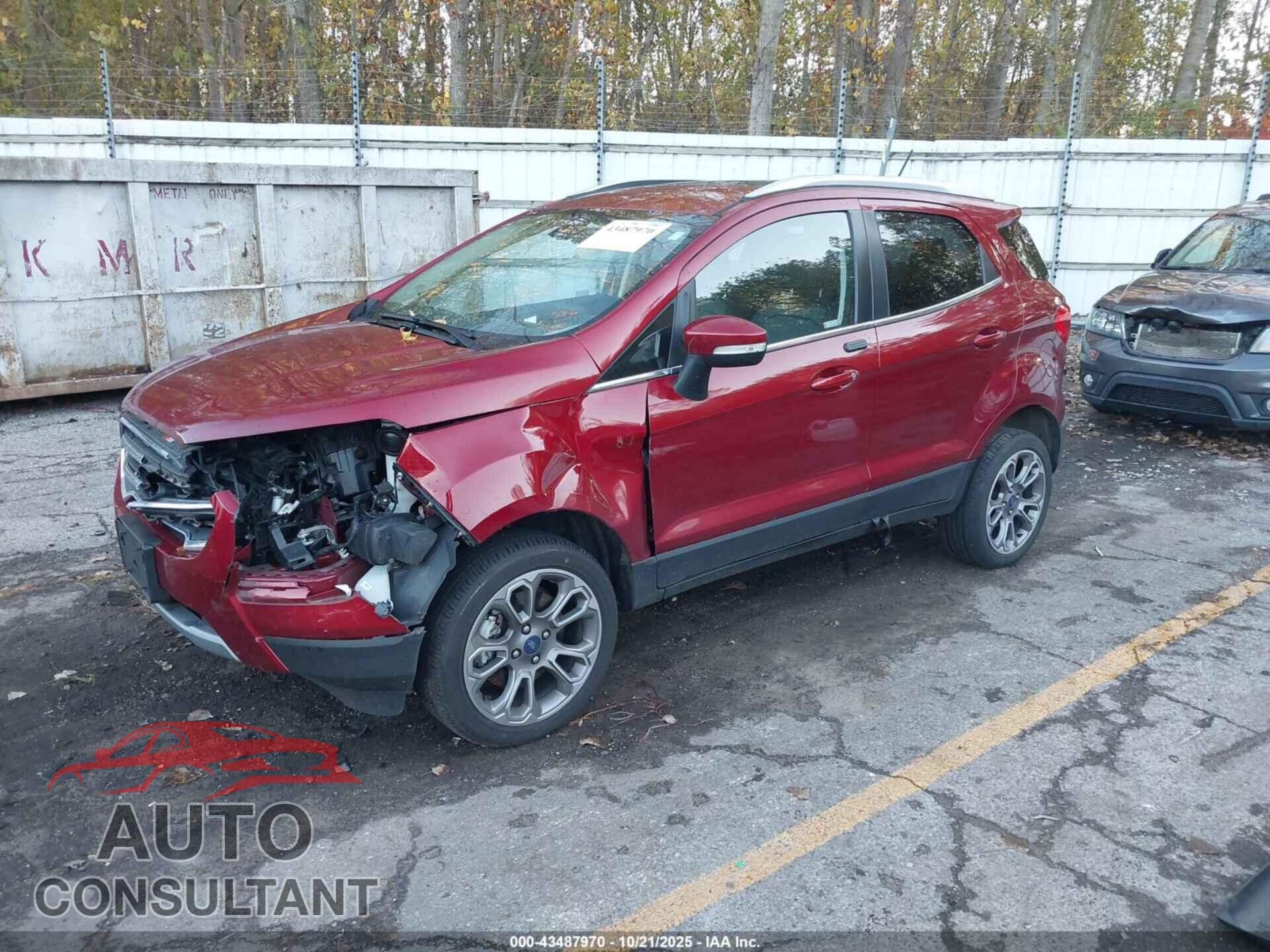FORD ECOSPORT 2020 - MAJ6S3KL2LC332771