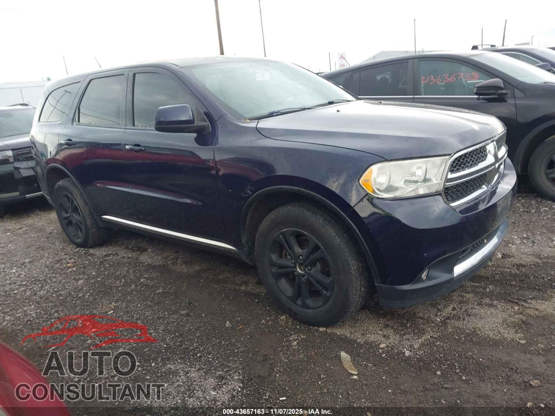 DODGE DURANGO 2013 - 1C4RDJAG2DC512456
