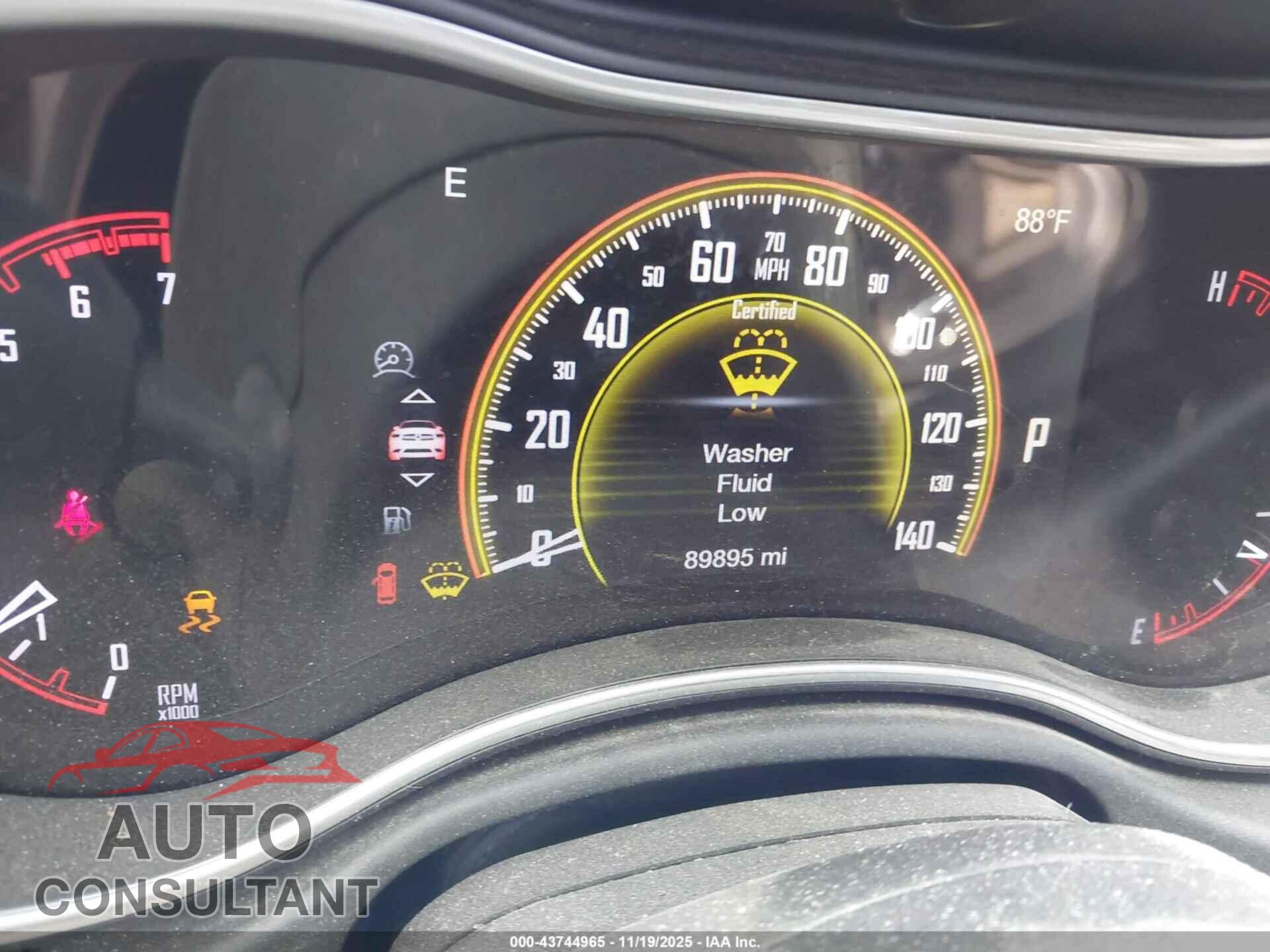 DODGE DURANGO 2019 - 1C4SDJFTXKC756392