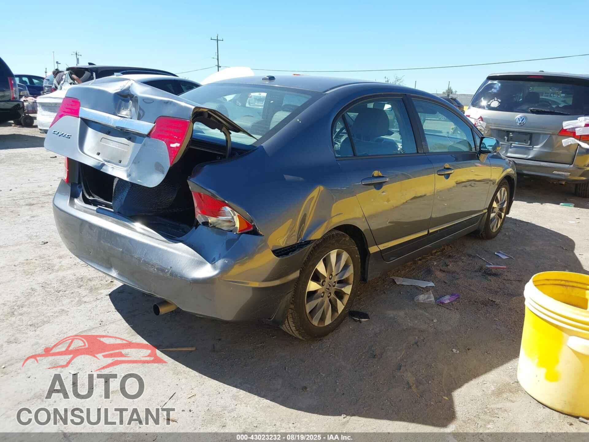HONDA CIVIC 2010 - 19XFA1F9XAE061559