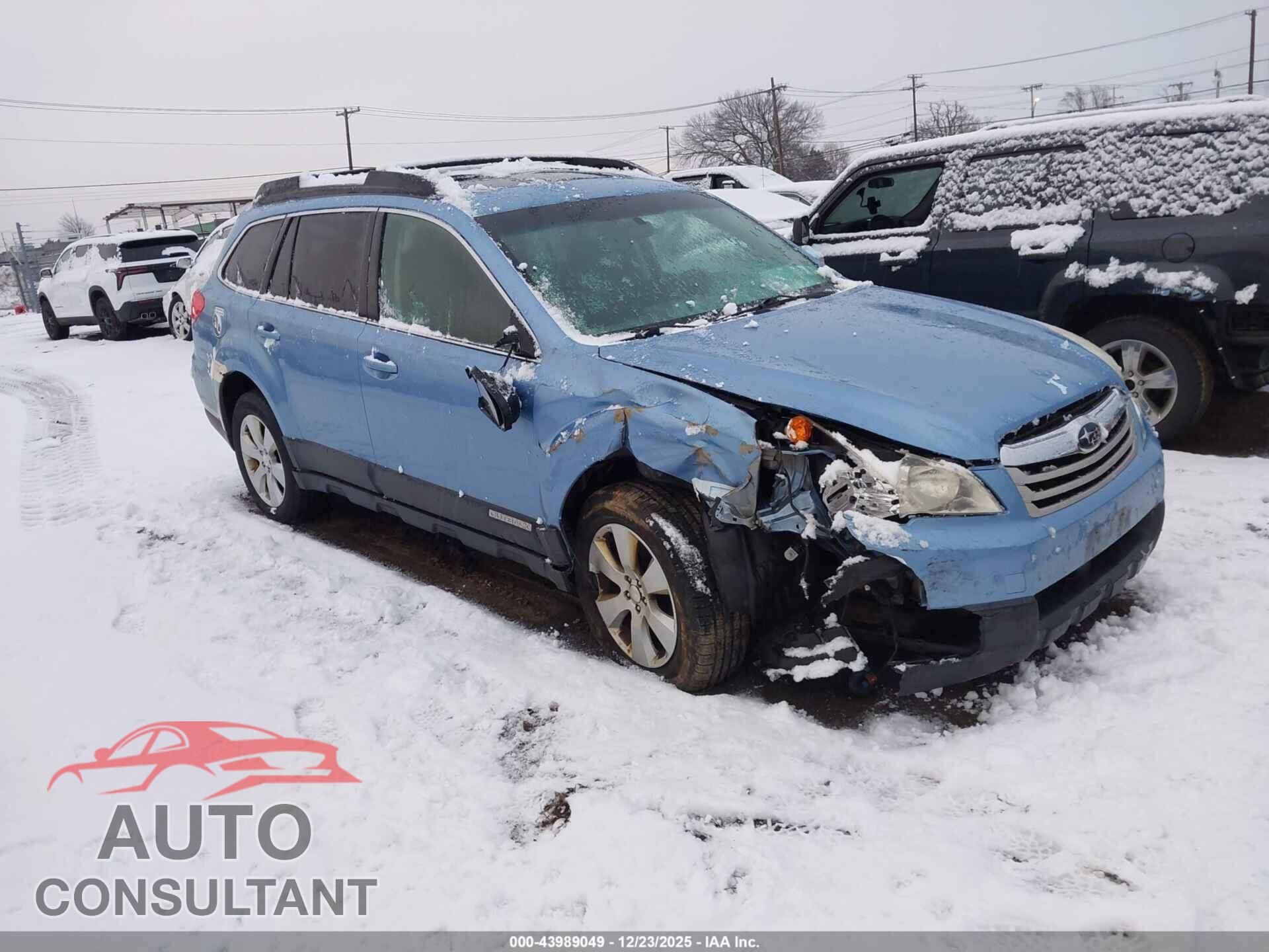 SUBARU OUTBACK 2010 - 4S4BRBGC8A3338946