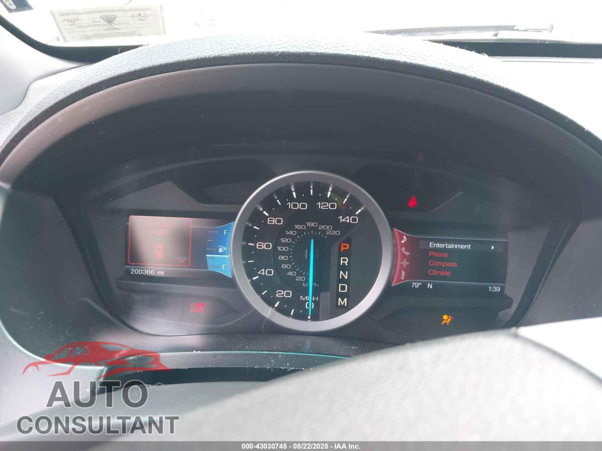 FORD EXPLORER 2013 - 1FM5K8D84DGA11087