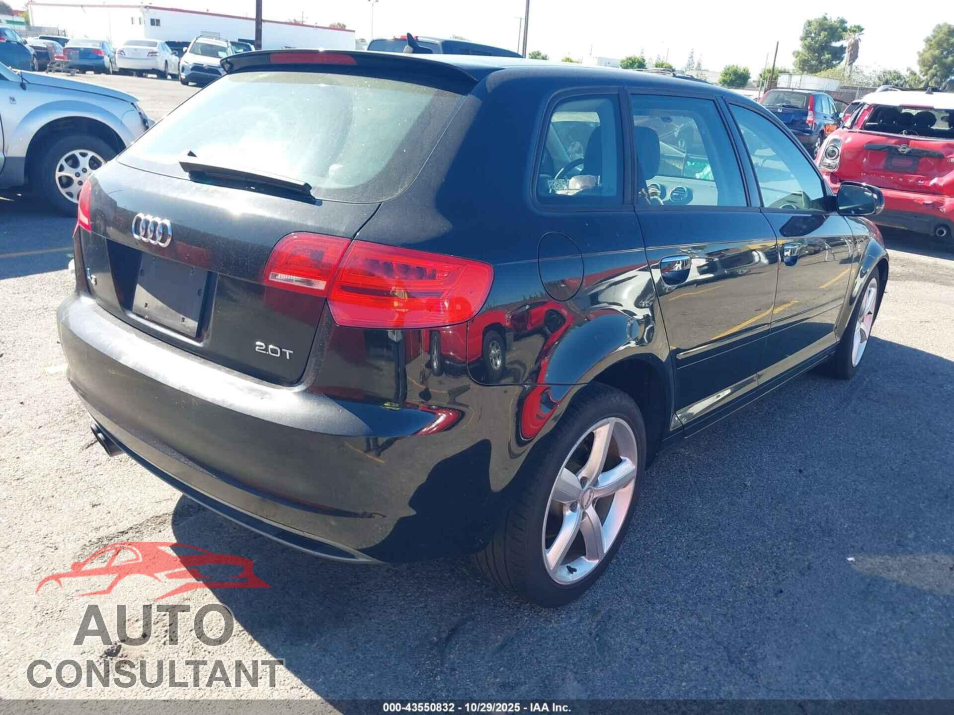 AUDI A3 2012 - WAUKEAFM7CA114423
