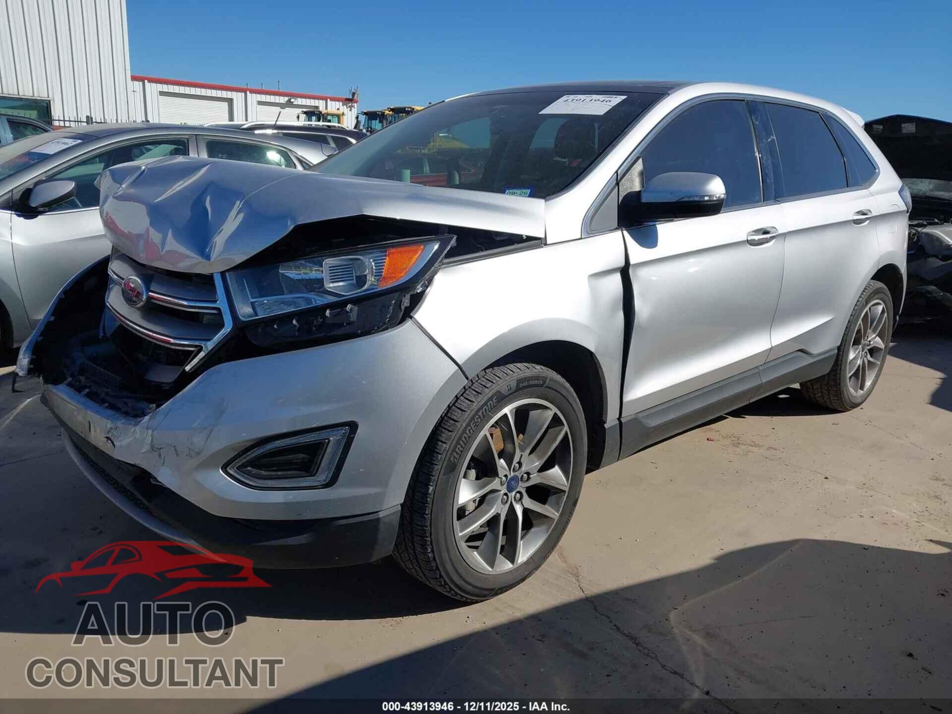 FORD EDGE 2016 - 2FMPK3K9XGBB88522