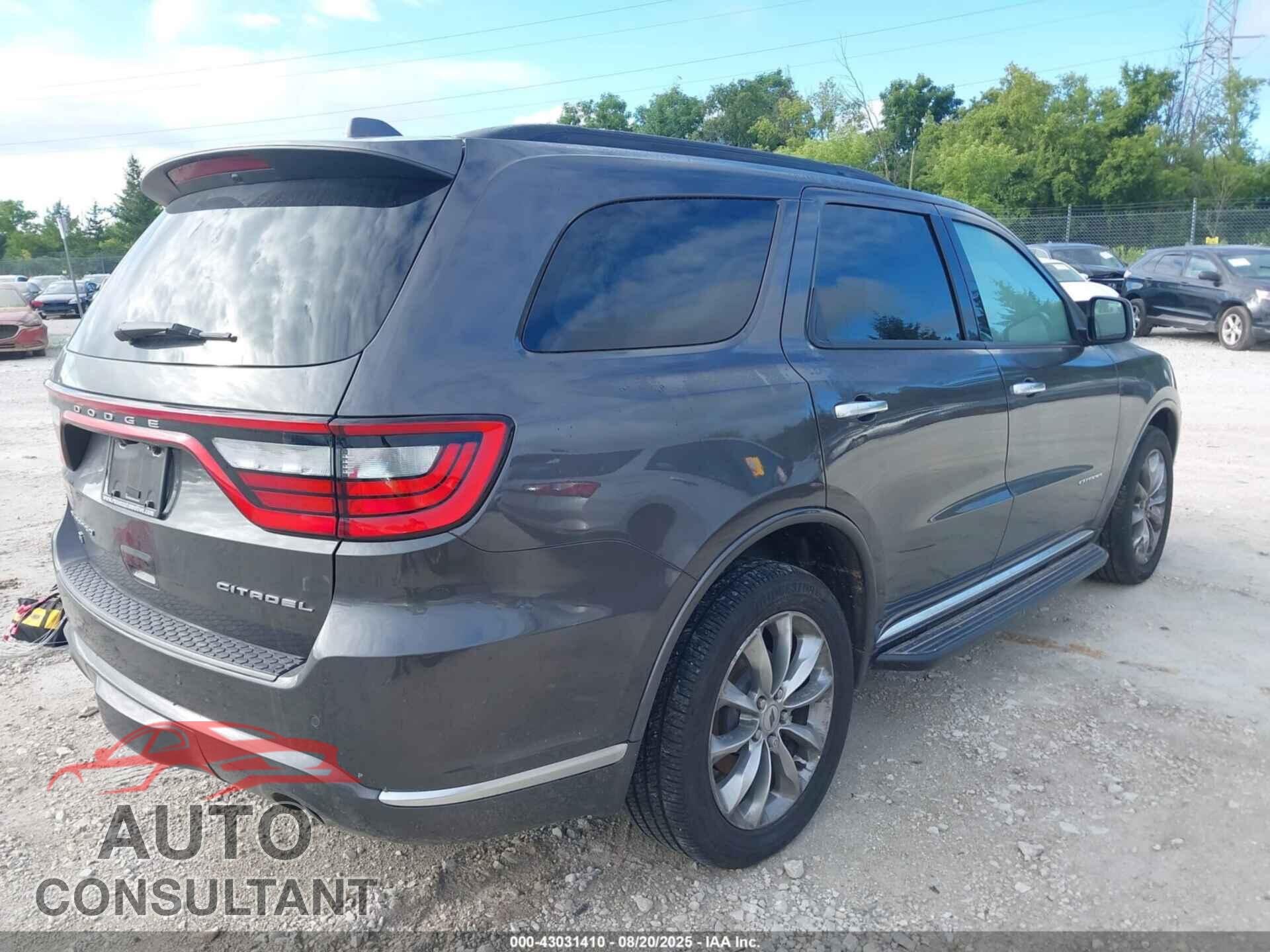 DODGE DURANGO 2021 - 1C4RDJEG8MC788893