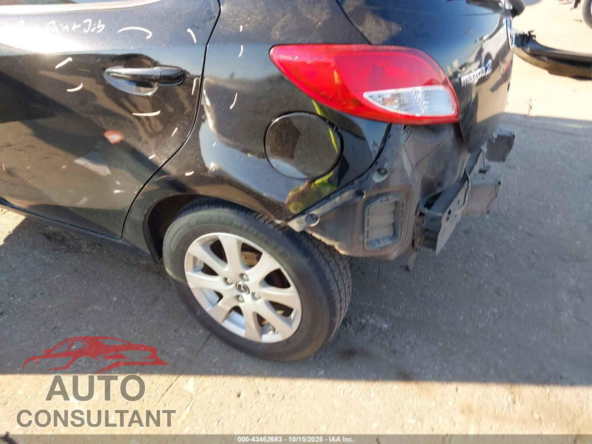 MAZDA MAZDA2 2013 - JM1DE1LY3D0160793