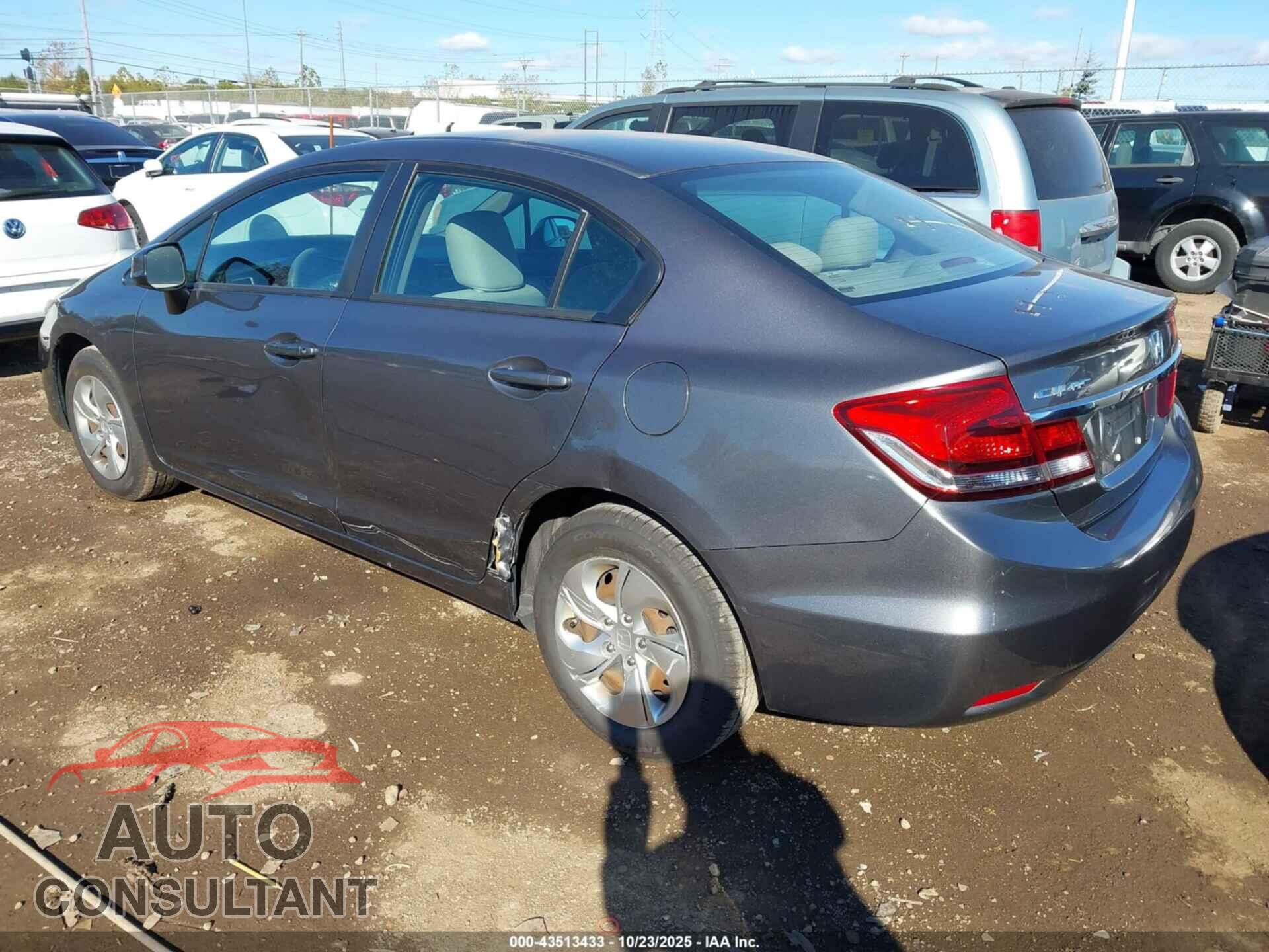 HONDA CIVIC 2013 - 19XFB2F59DE058818