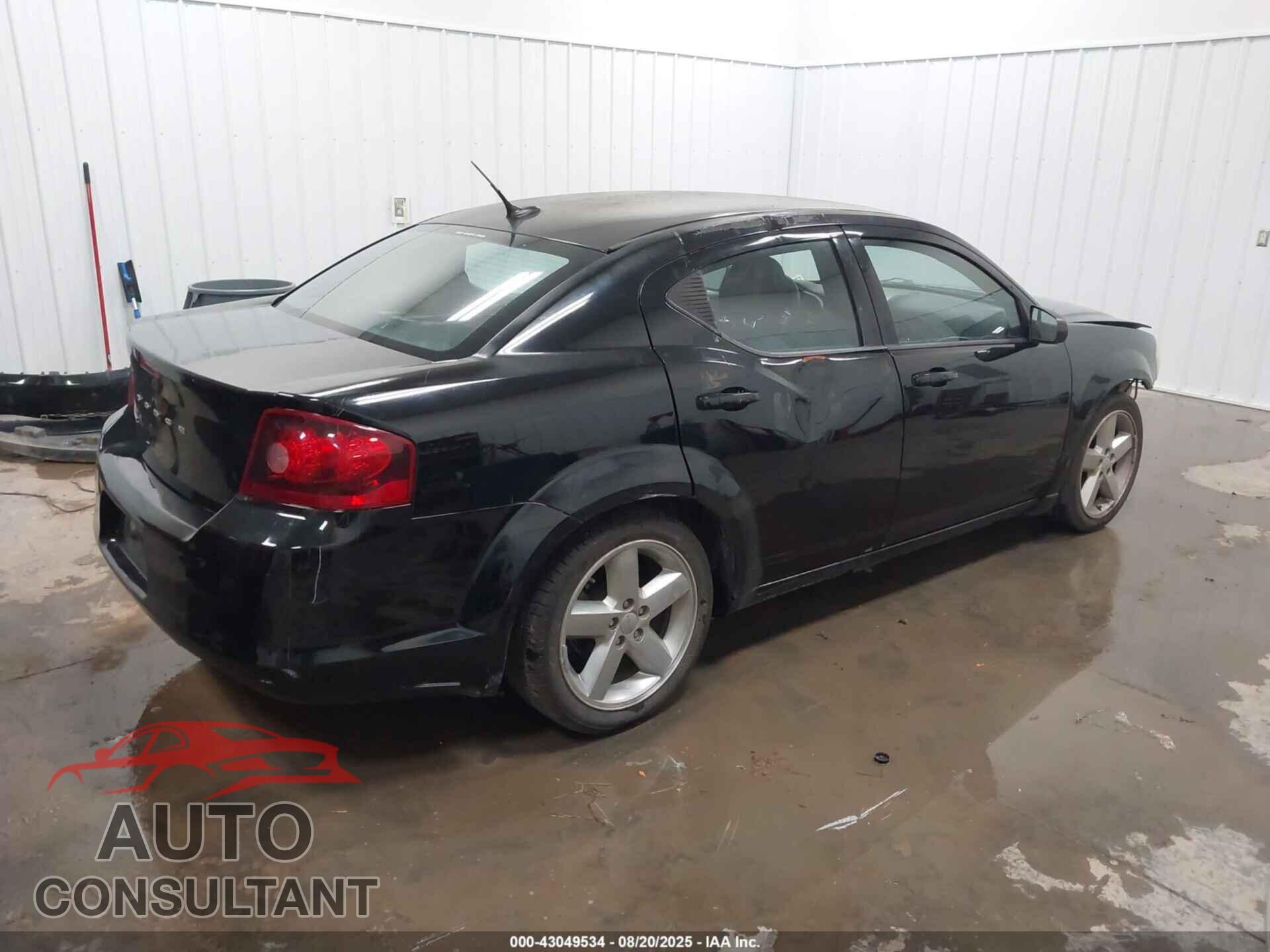 DODGE AVENGER 2013 - 1C3CDZAG4DN756400
