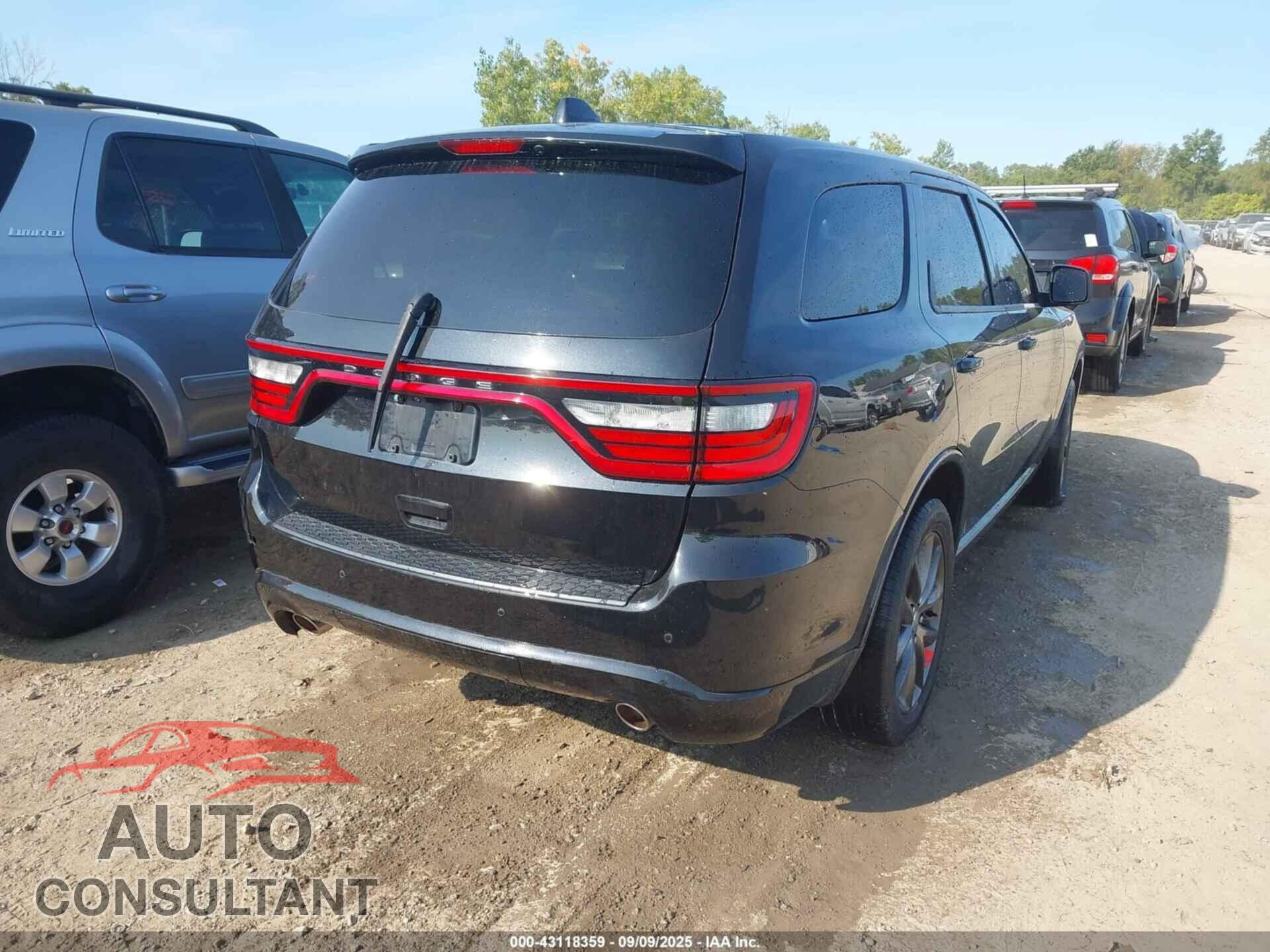 DODGE DURANGO 2015 - 1C4RDJAG9FC802048