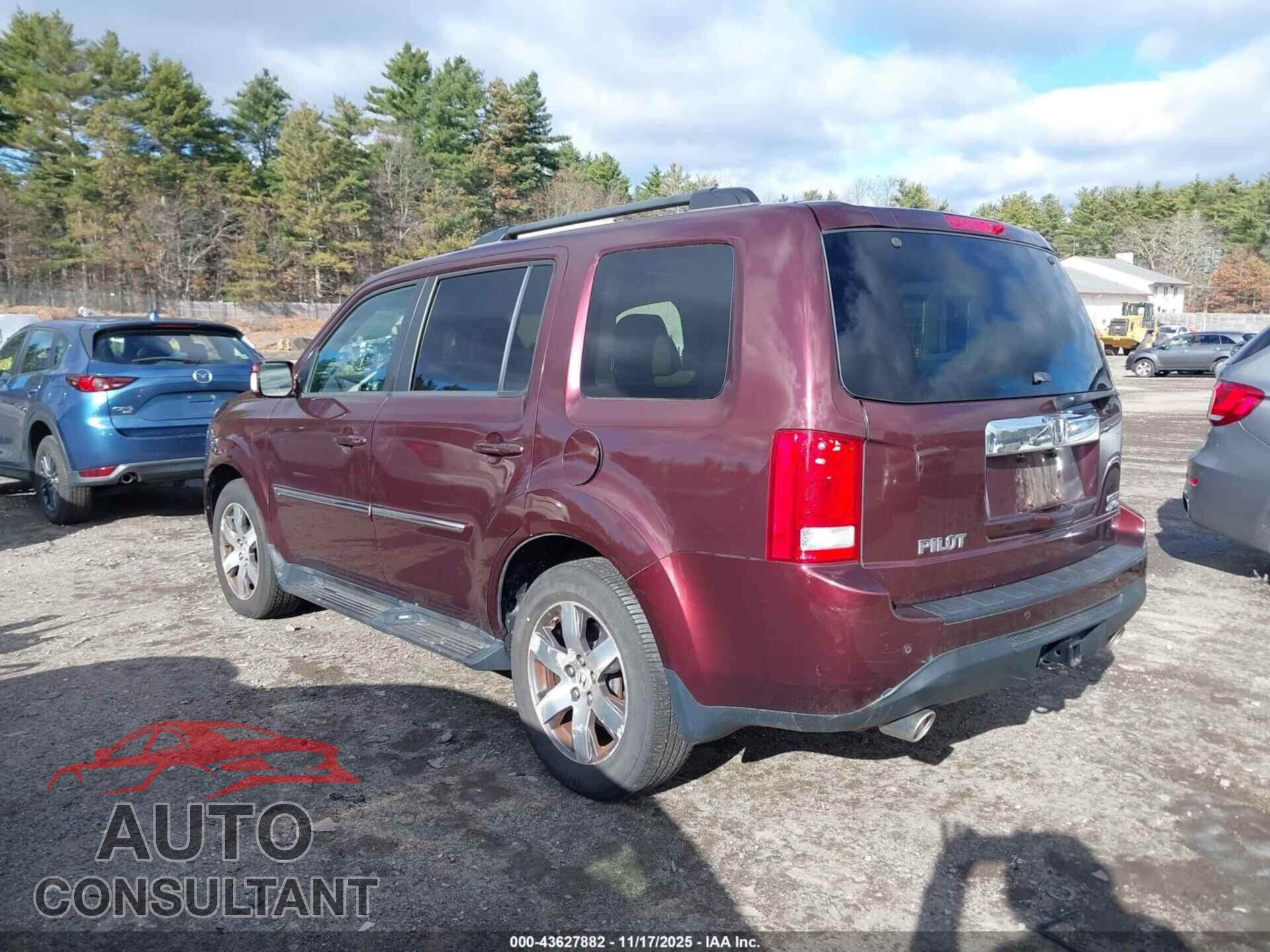 HONDA PILOT 2012 - 5FNYF4H92CB014869