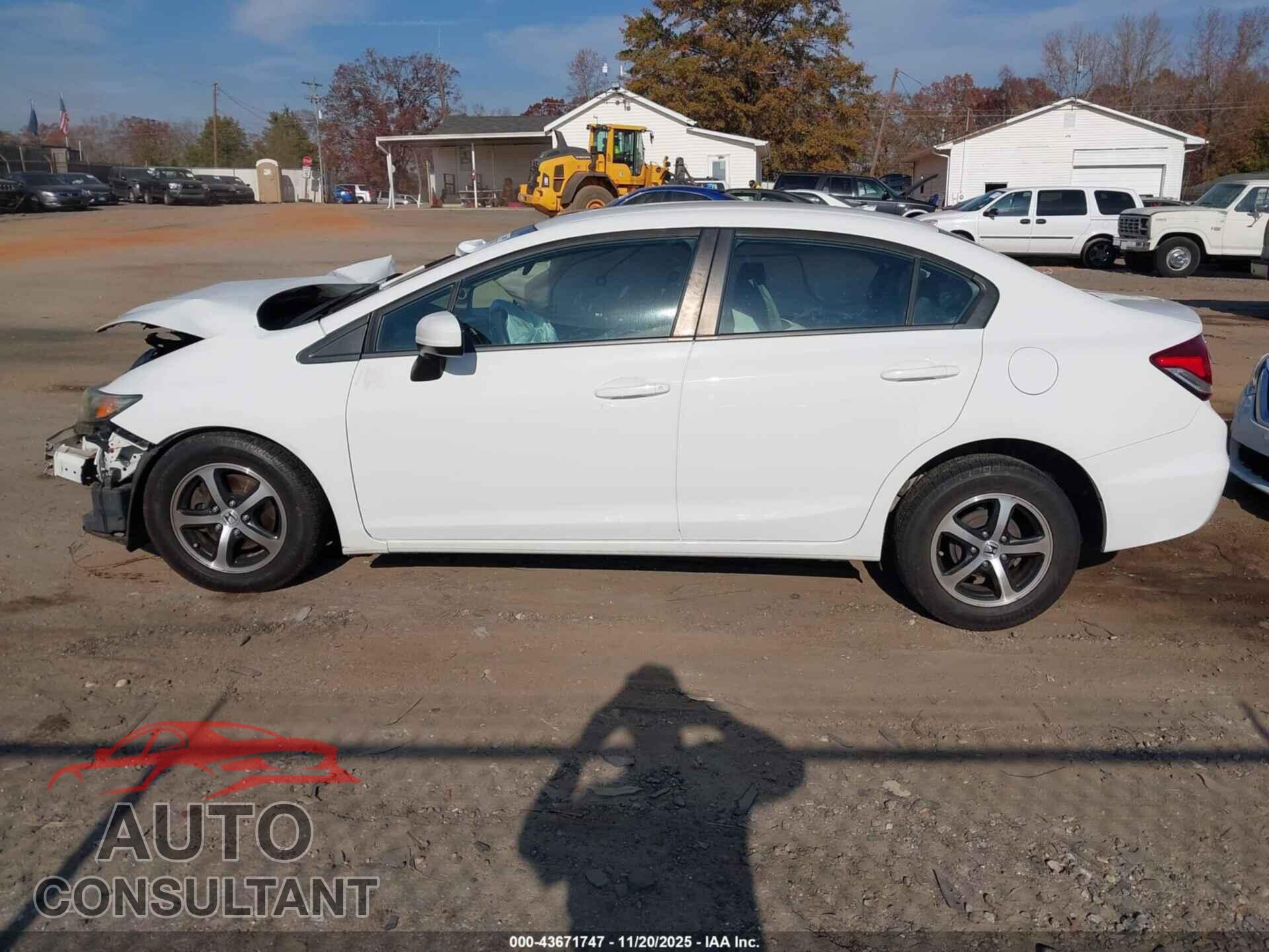 HONDA CIVIC 2015 - 2HGFB2F74FH509454