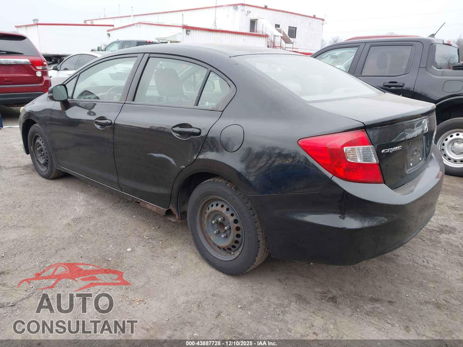 HONDA CIVIC 2012 - JHMFB2F57CS005626