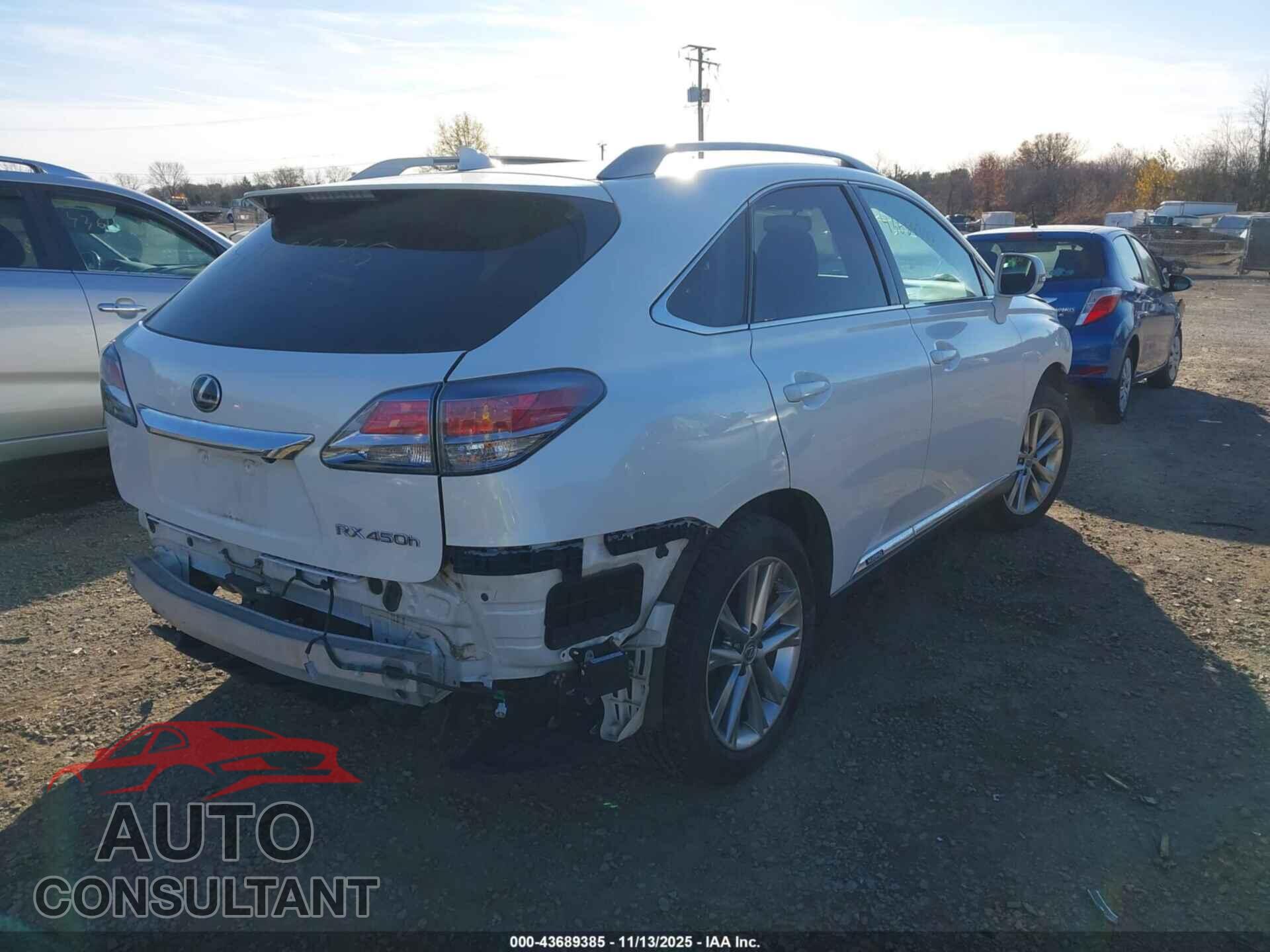 LEXUS RX 450H 2015 - 2T2BC1BA3FC008258